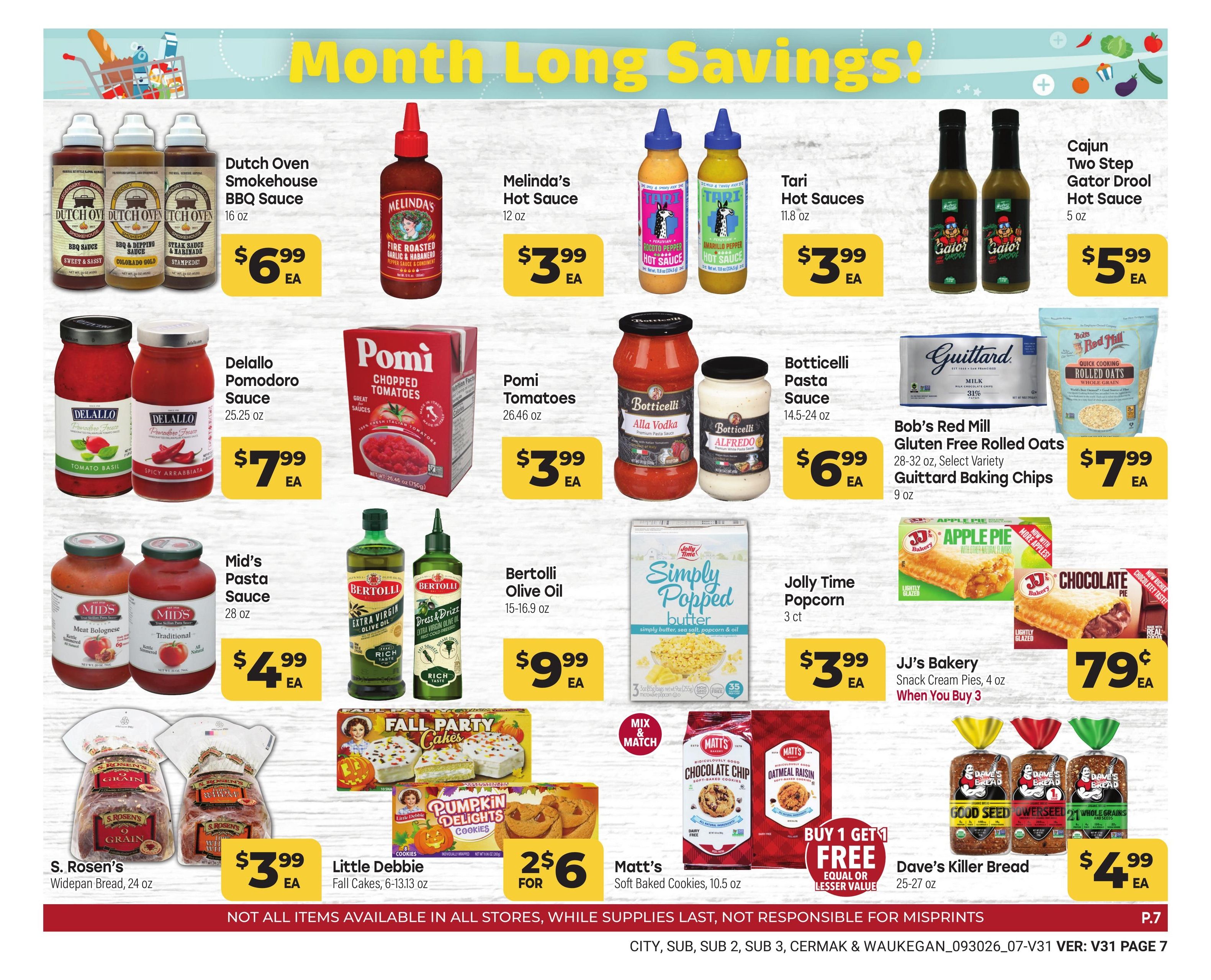 Tony's Fresh Market Weekly Ad September 30 - November 3, 2026