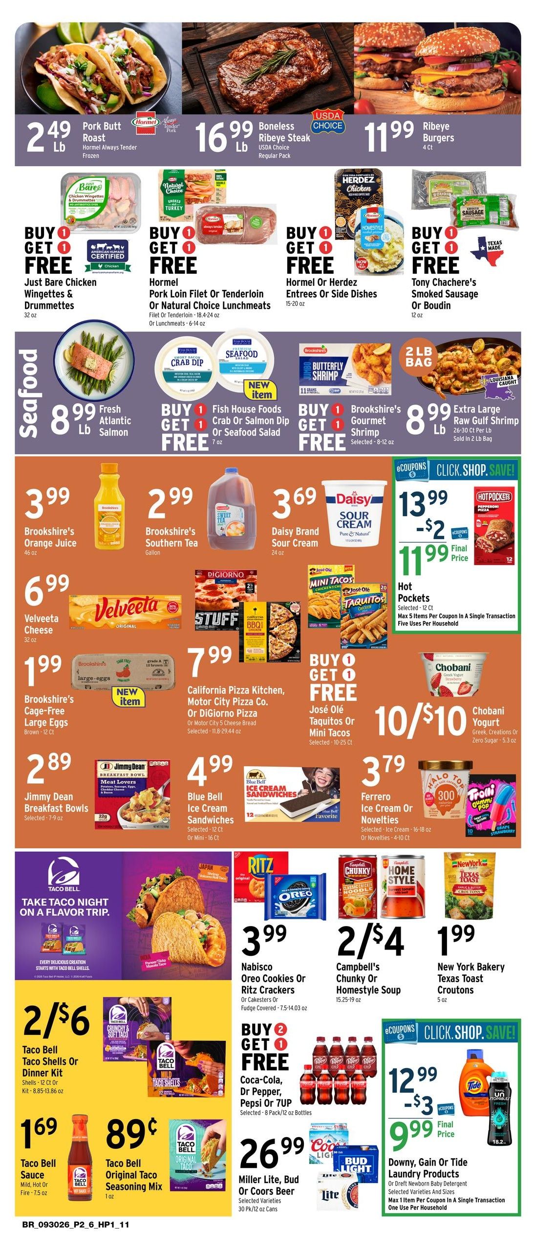 Brookshire's (Waco Area, TX) Weekly Ad September 30 - October 6, 2026