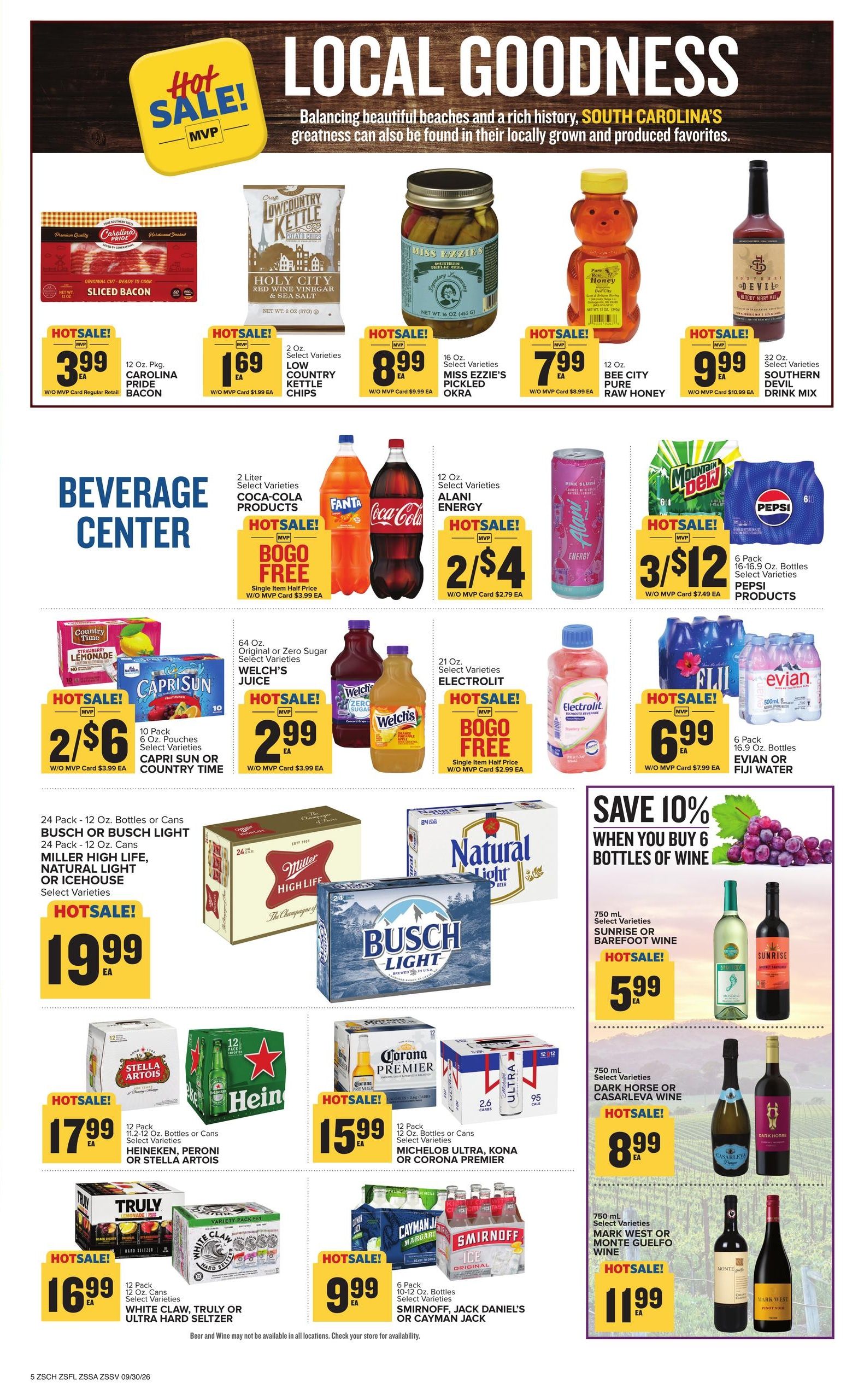 Food Lion (Charleston-North Charleston Area, SC) Weekly Ad September 30 - October 6, 2026