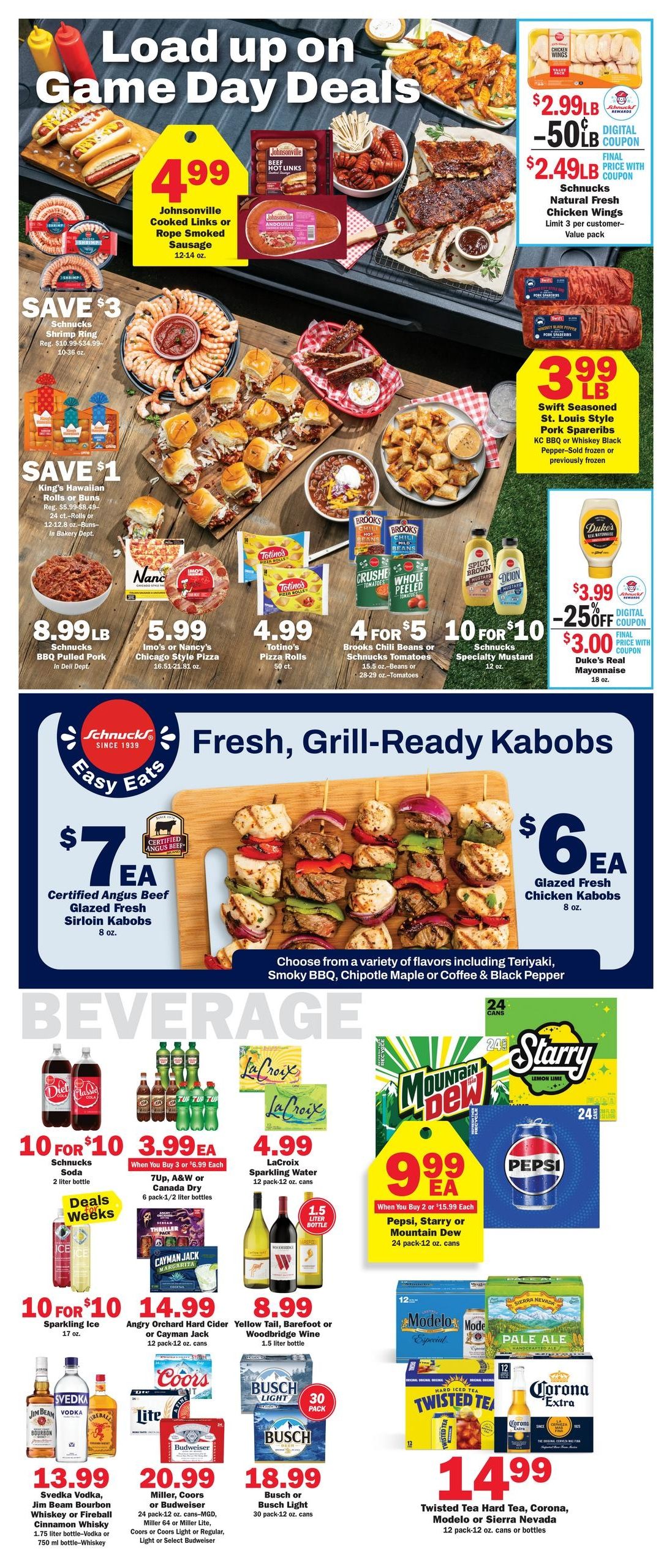 Schnucks (Fairbury Area, IL) Weekly Print Weekly Ad October 7 - 13, 2026