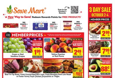 Save Mart (Ceres Area, CA) Weekly Ad September 30 - October 6, 2026