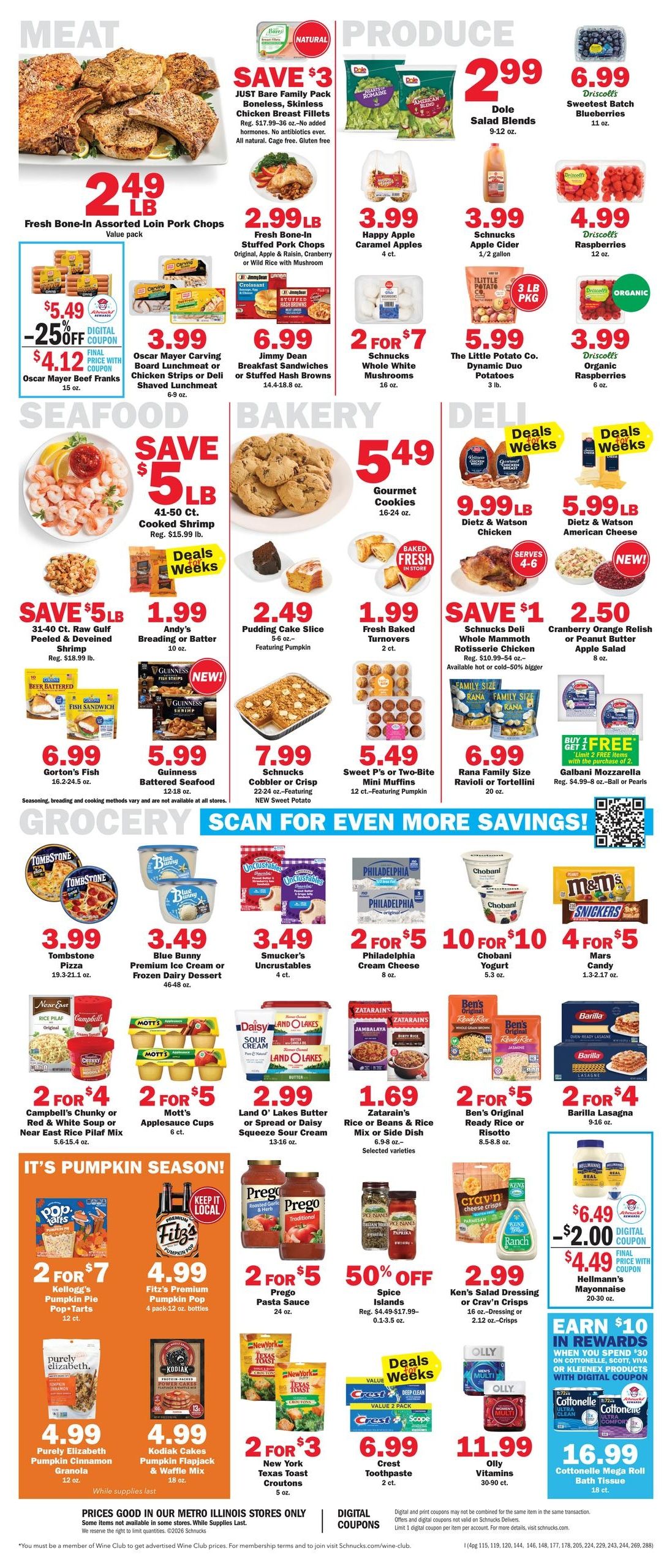 Schnucks (O Fallon Area, IL) Weekly Print Weekly Ad October 7 - 13, 2026
