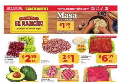 El Rancho Supermercado (Dallas-Mesquite Area, TX) Weekly Ad September 30 - October 6, 2026