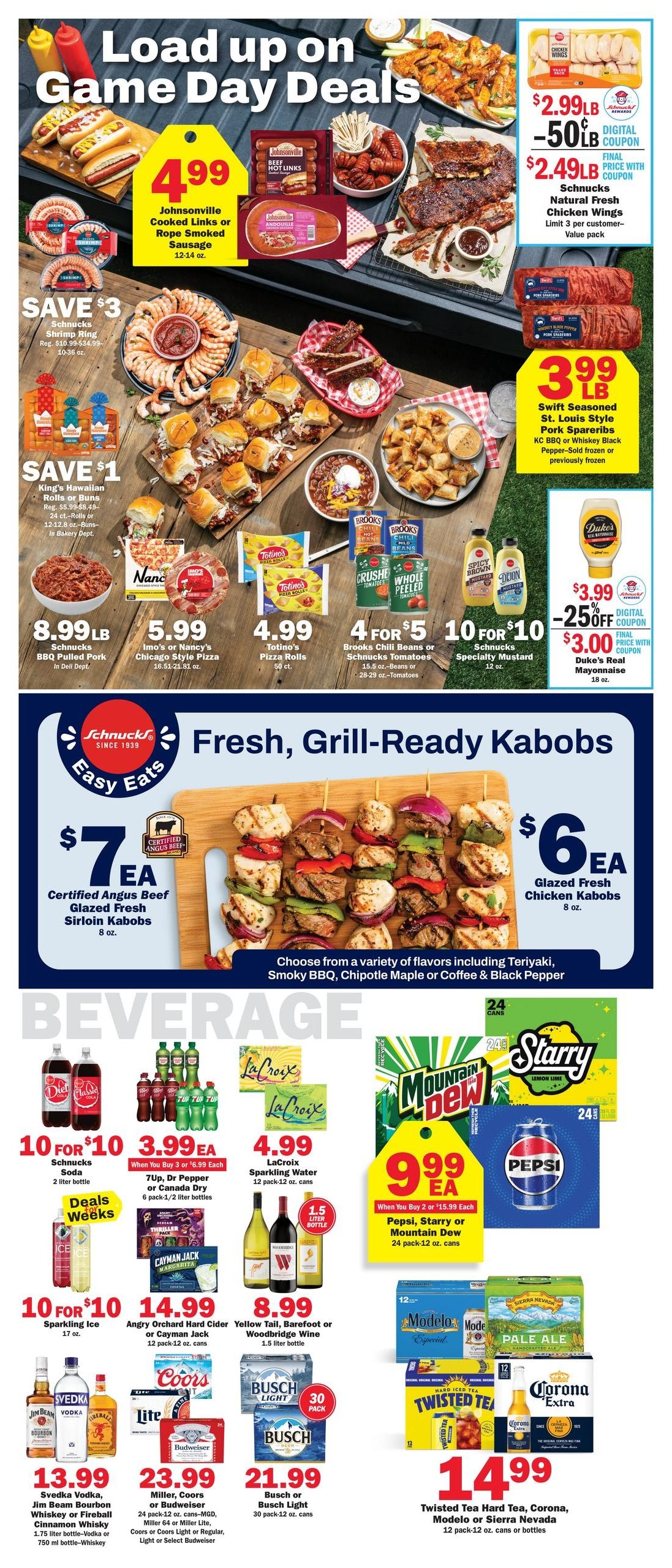Schnucks (Peoria Area, IL) Weekly Print Weekly Ad October 7 - 13, 2026