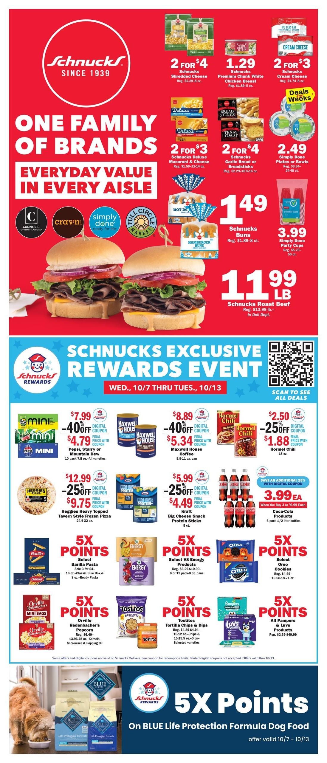 Schnucks (Perryville Area, MO) Weekly Print Weekly Ad October 7 - 13, 2026