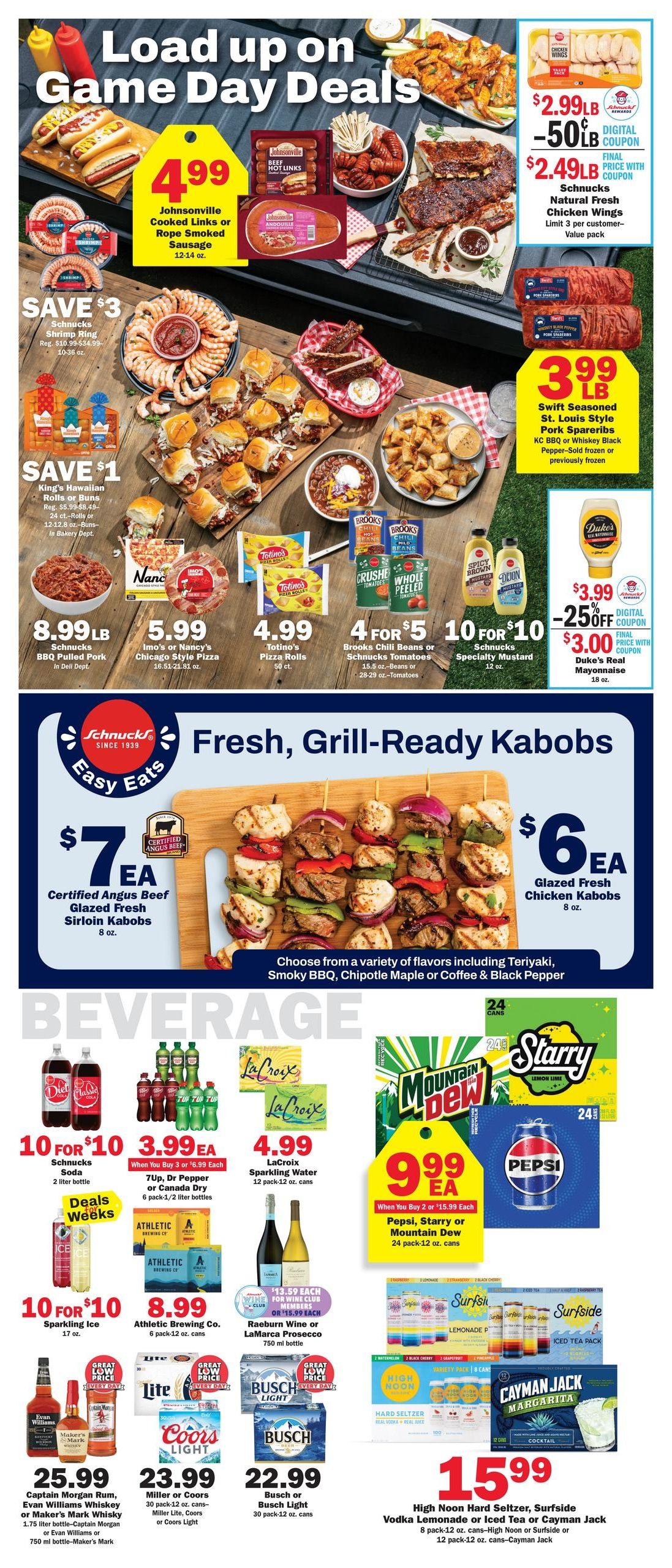 Schnucks (Saint Clair-St. Louis Area, MO) Weekly Print Weekly Ad October 7 - 13, 2026