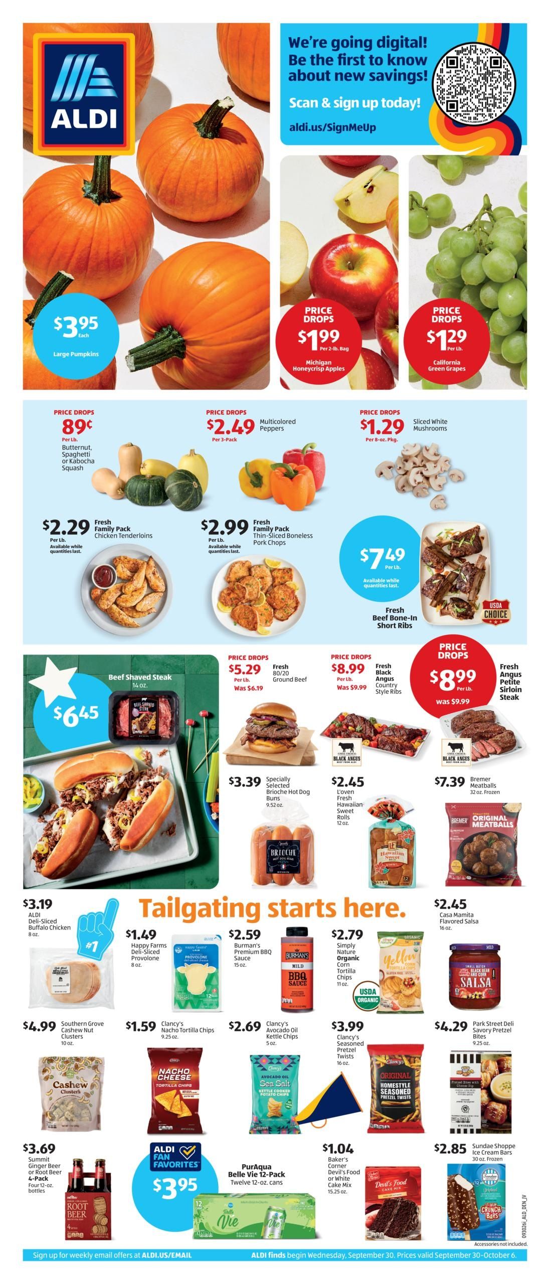 ALDI (Cedar Hill Area, TX) Weekly Ad September 30 - October 6, 2026