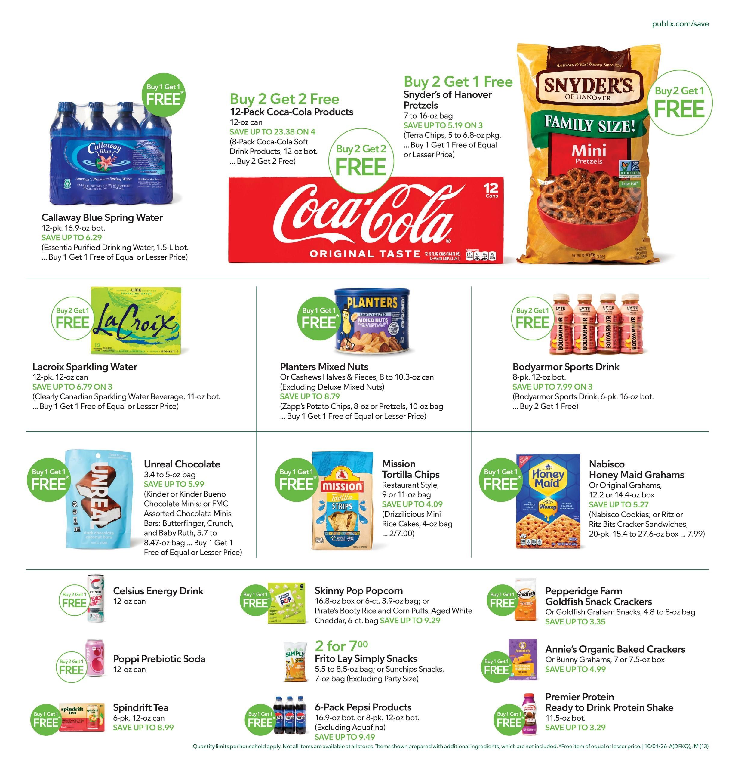 Publix (Columbus Area, GA) Weekly Ad September 30 - October 6, 2026