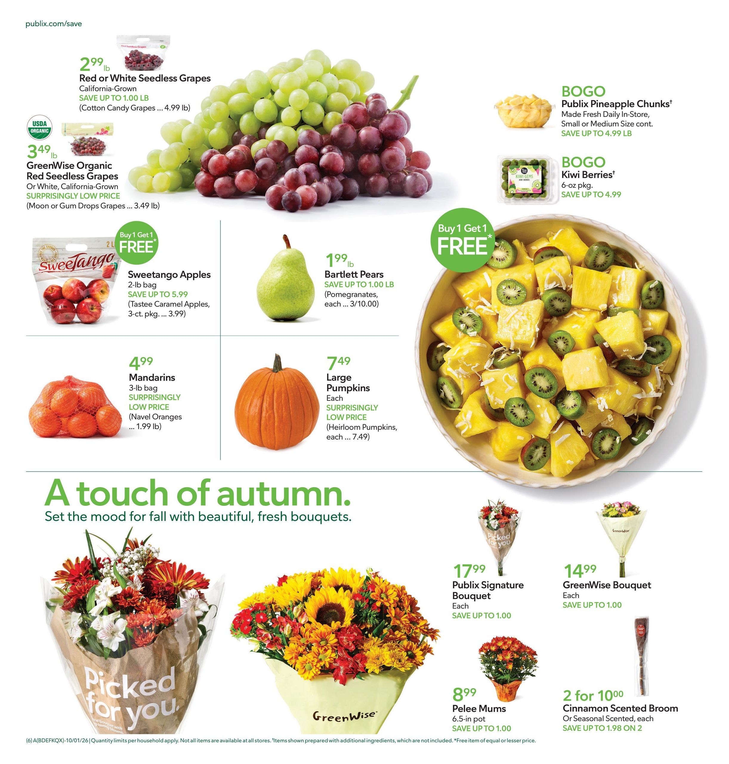 Publix (Columbus Area, GA) Weekly Ad September 30 - October 6, 2026
