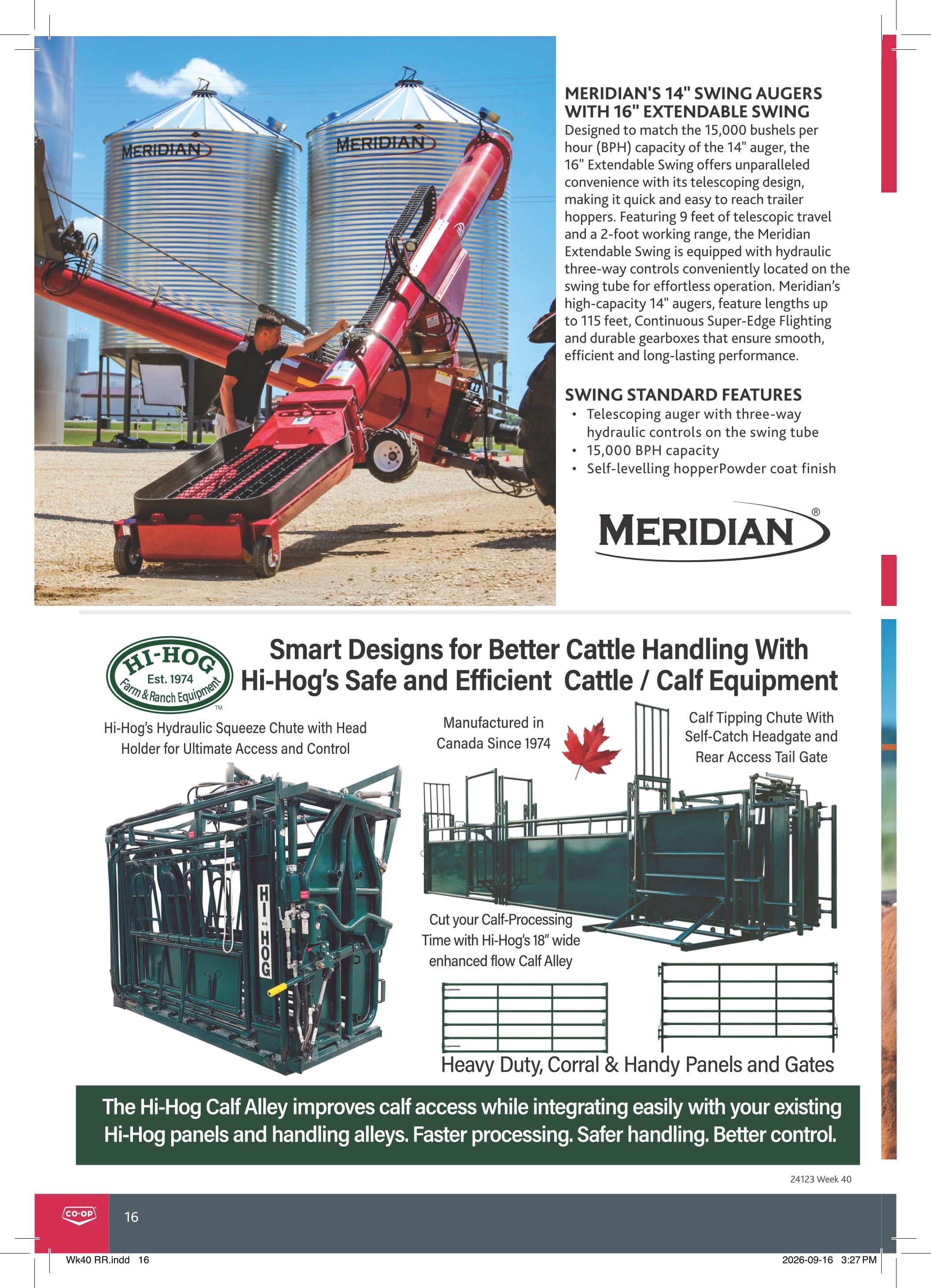 Co-op (West) Rural Routes Flyer October 1 to 21
