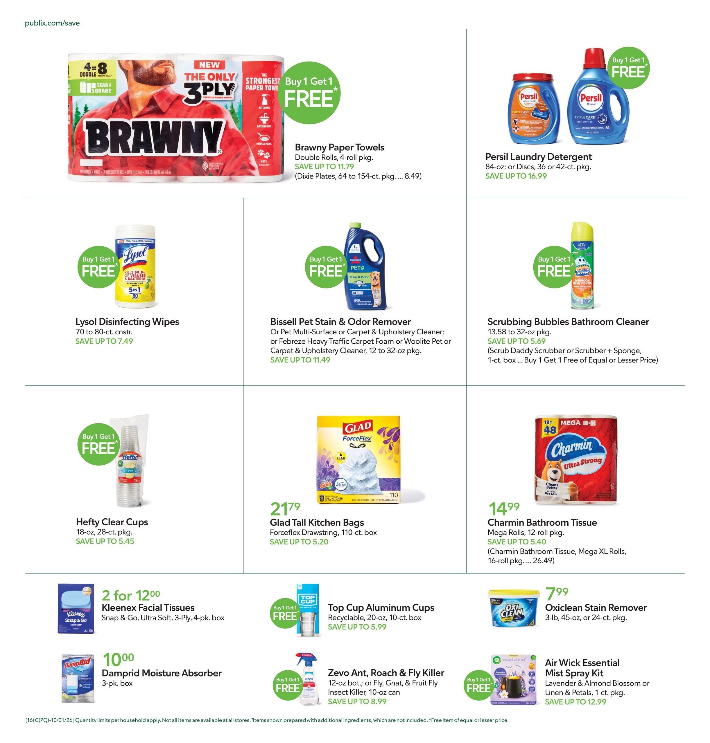 Publix (Dalton Area, GA) Weekly Ad September 30 - October 6, 2026