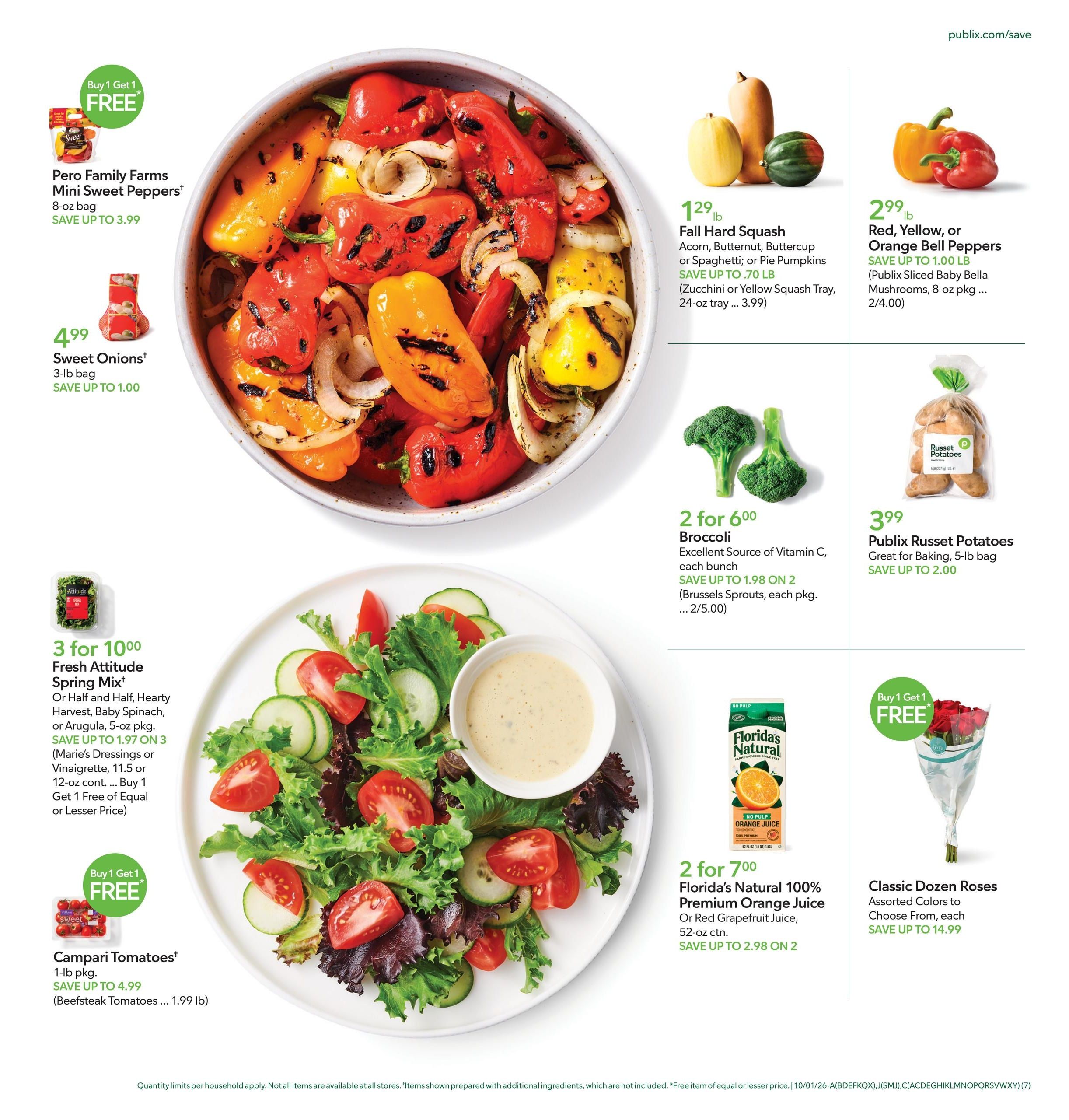 Publix (Dalton Area, GA) Weekly Ad September 30 - October 6, 2026