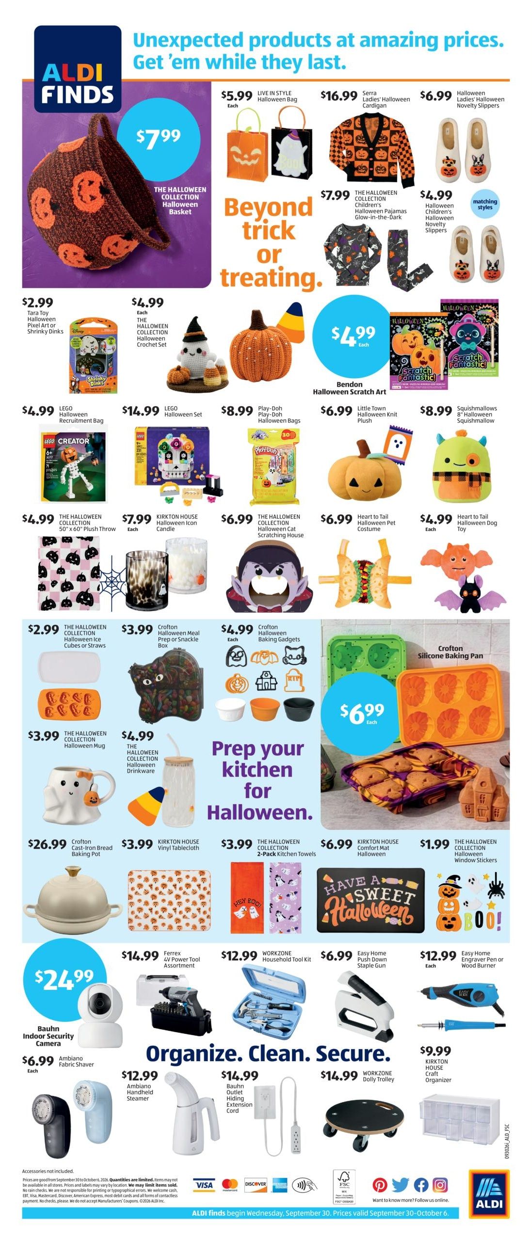 ALDI (Hammond-South Bend Area, IN) Weekly Ad September 30 - October 6, 2026