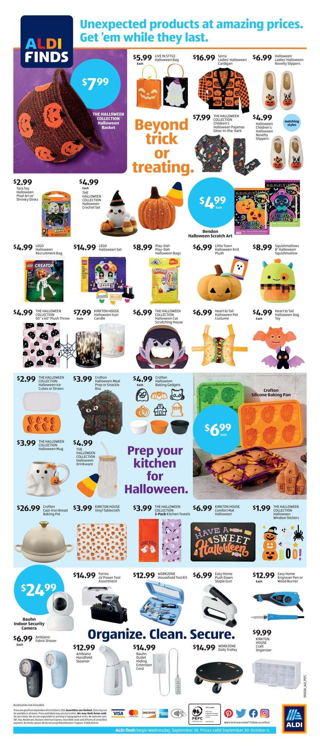 ALDI (Hartford Area, CT) Weekly Ad September 30 - October 6, 2026