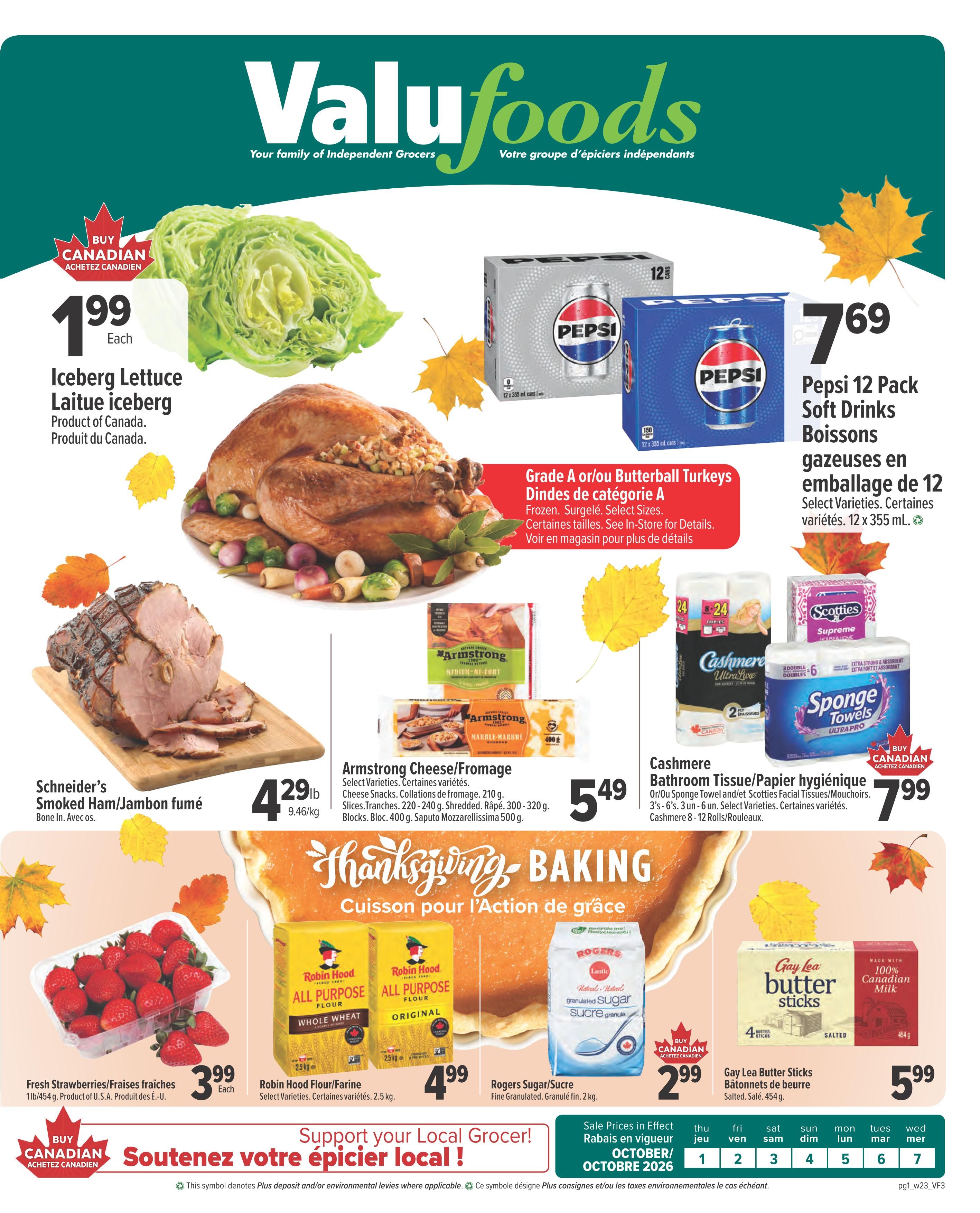 Valufoods Flyer October 1 to 7