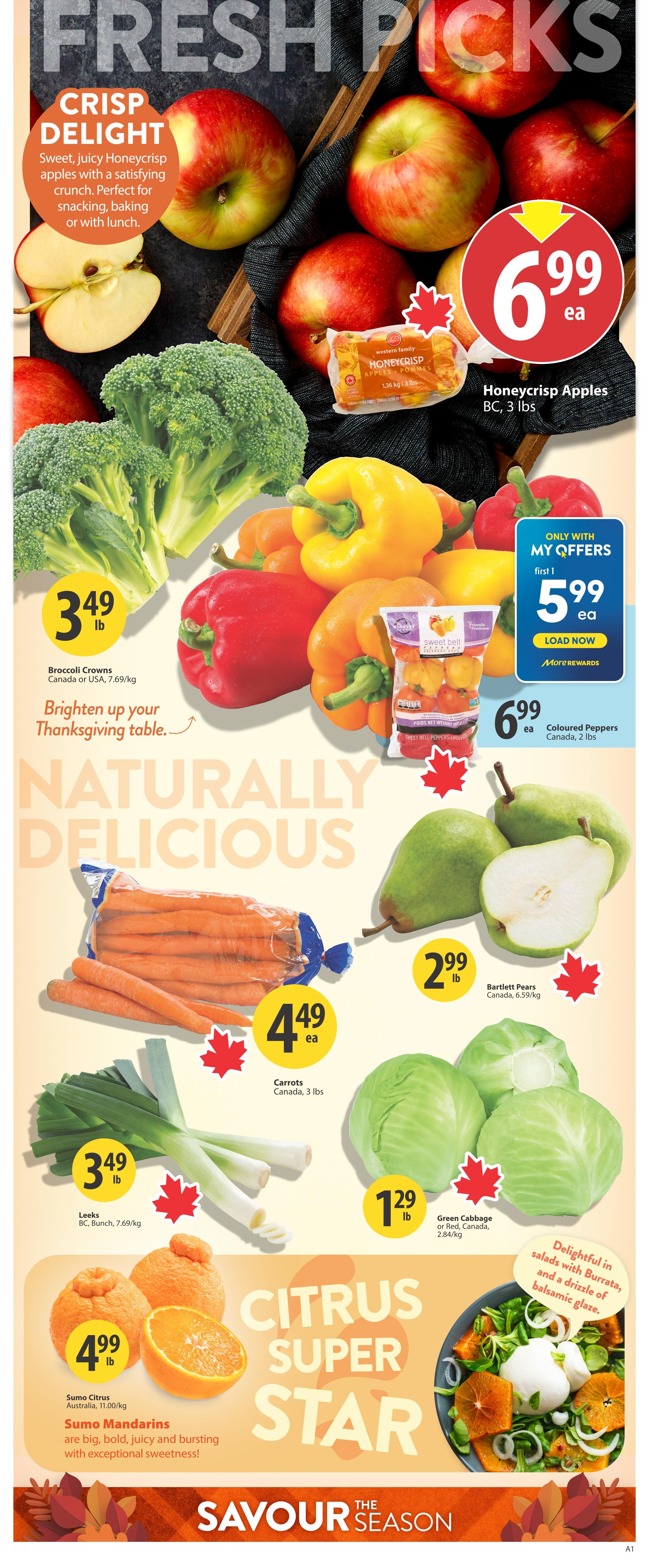 Save On Foods (BC) Flyer October 1 to 7