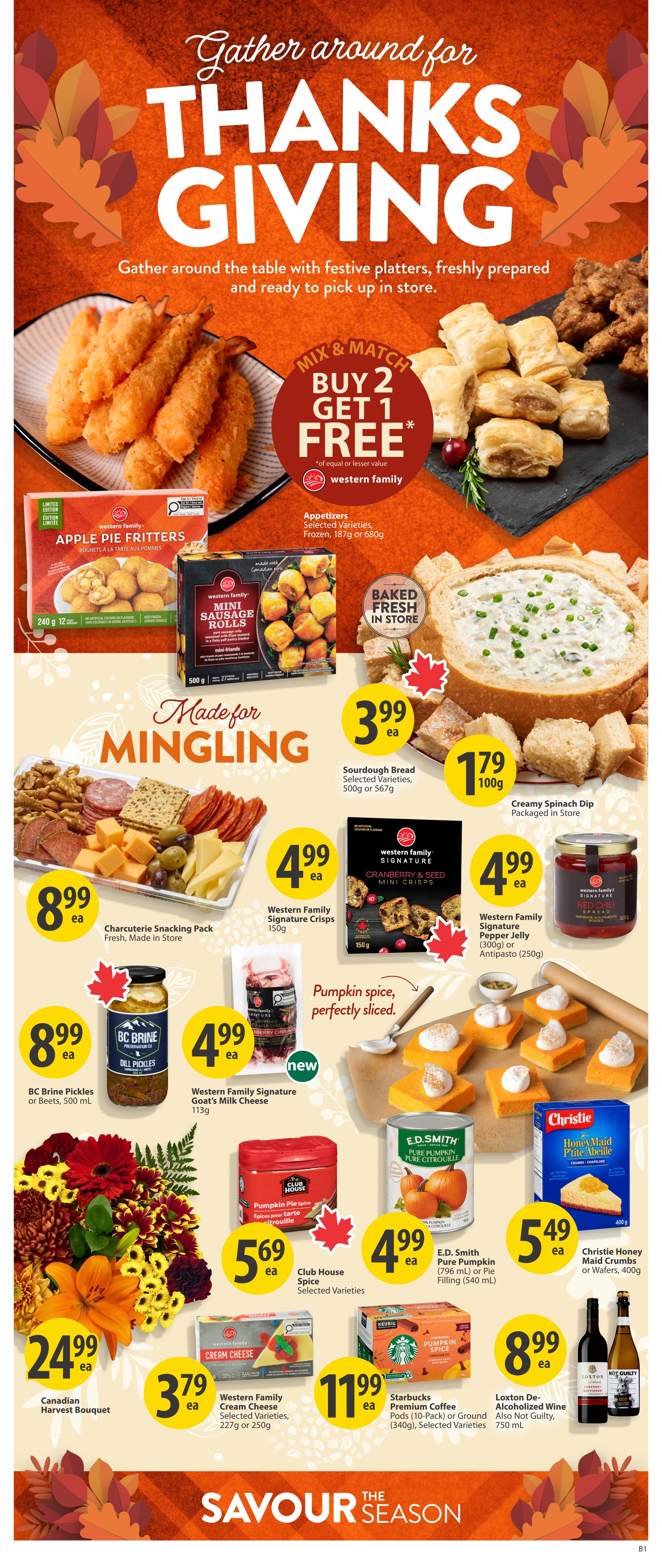 Save On Foods (AB) Flyer October 1 to 7