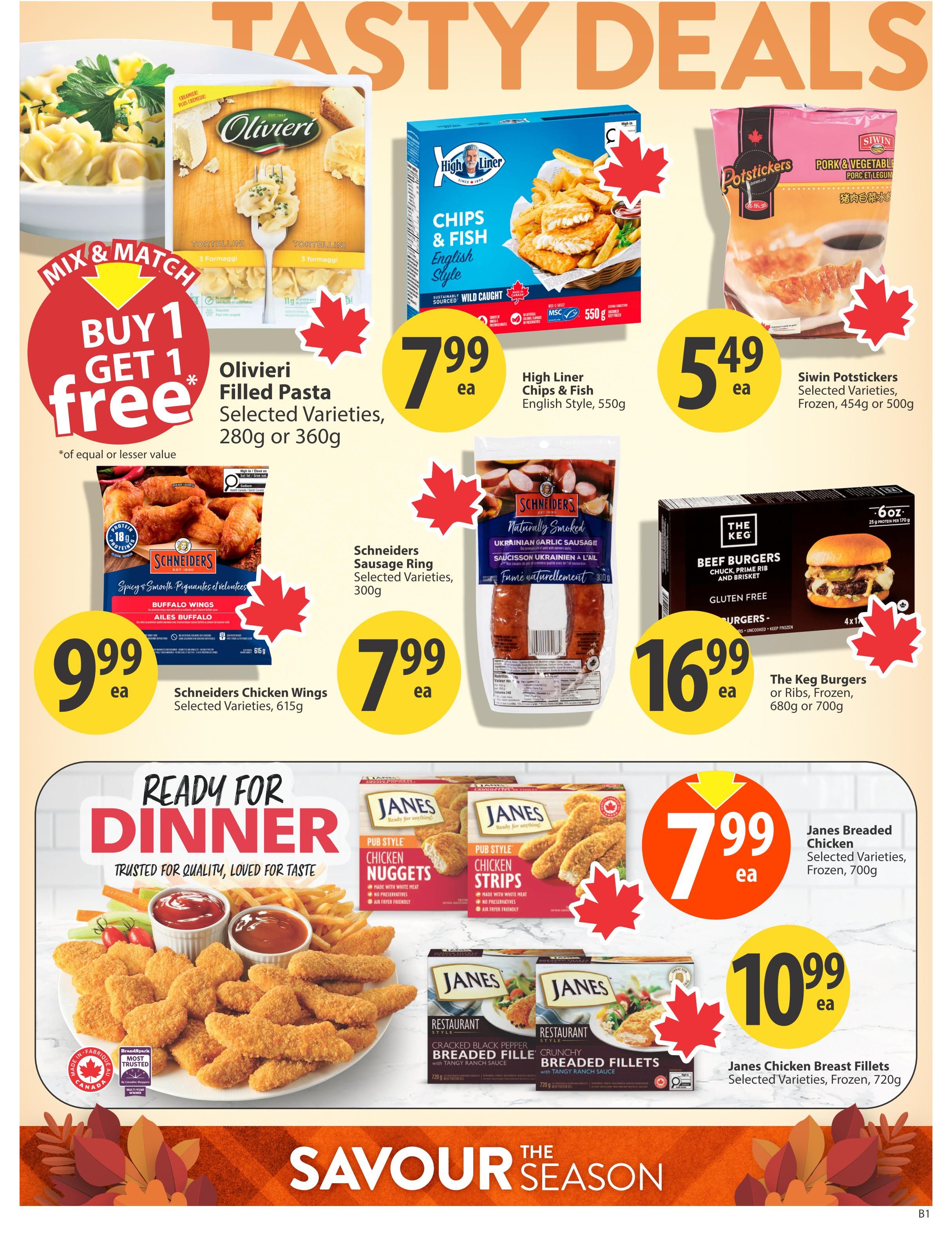 Save On Foods (AB) Flyer October 1 to 7