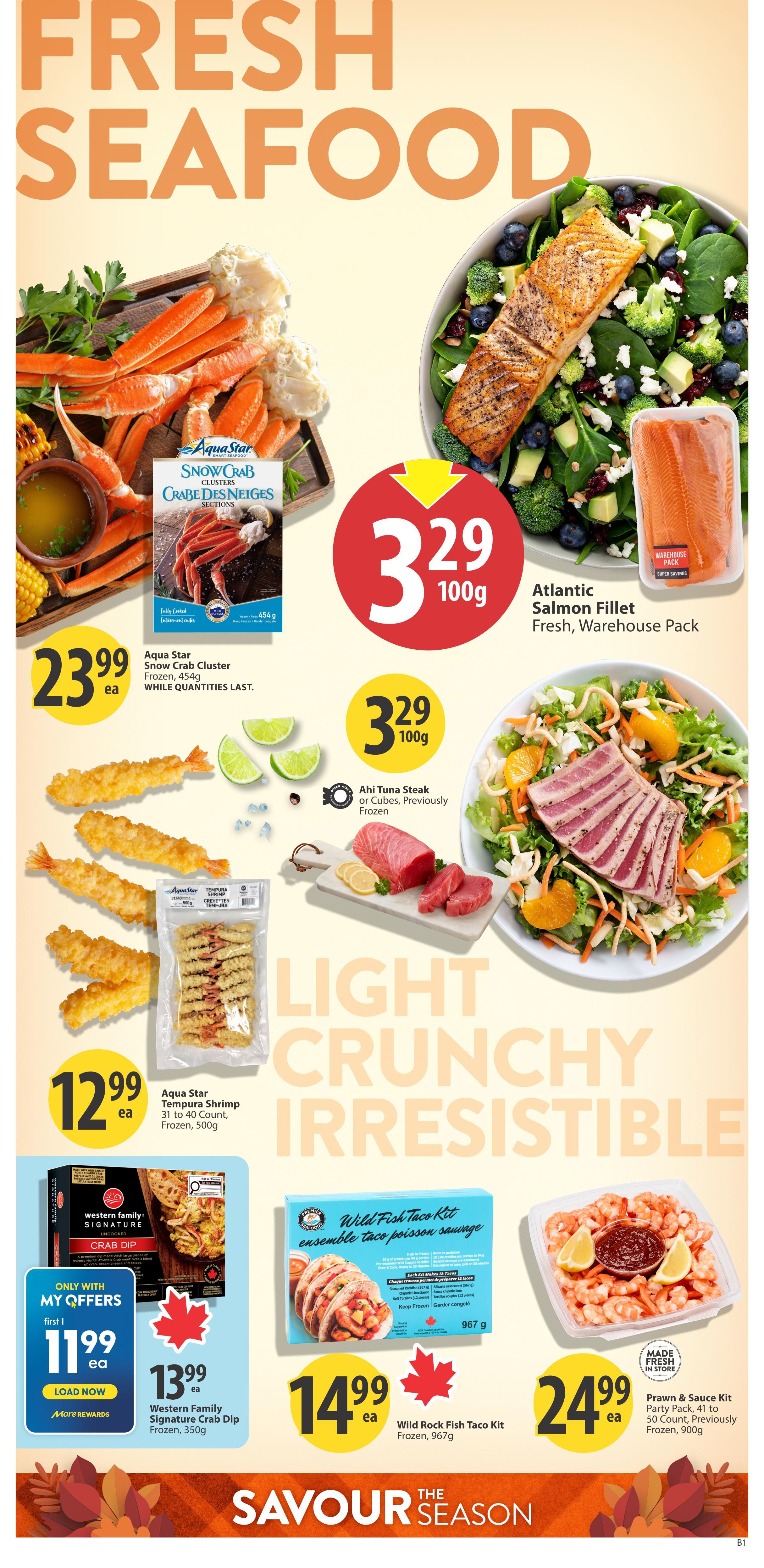 Save On Foods (AB) Flyer October 1 to 7