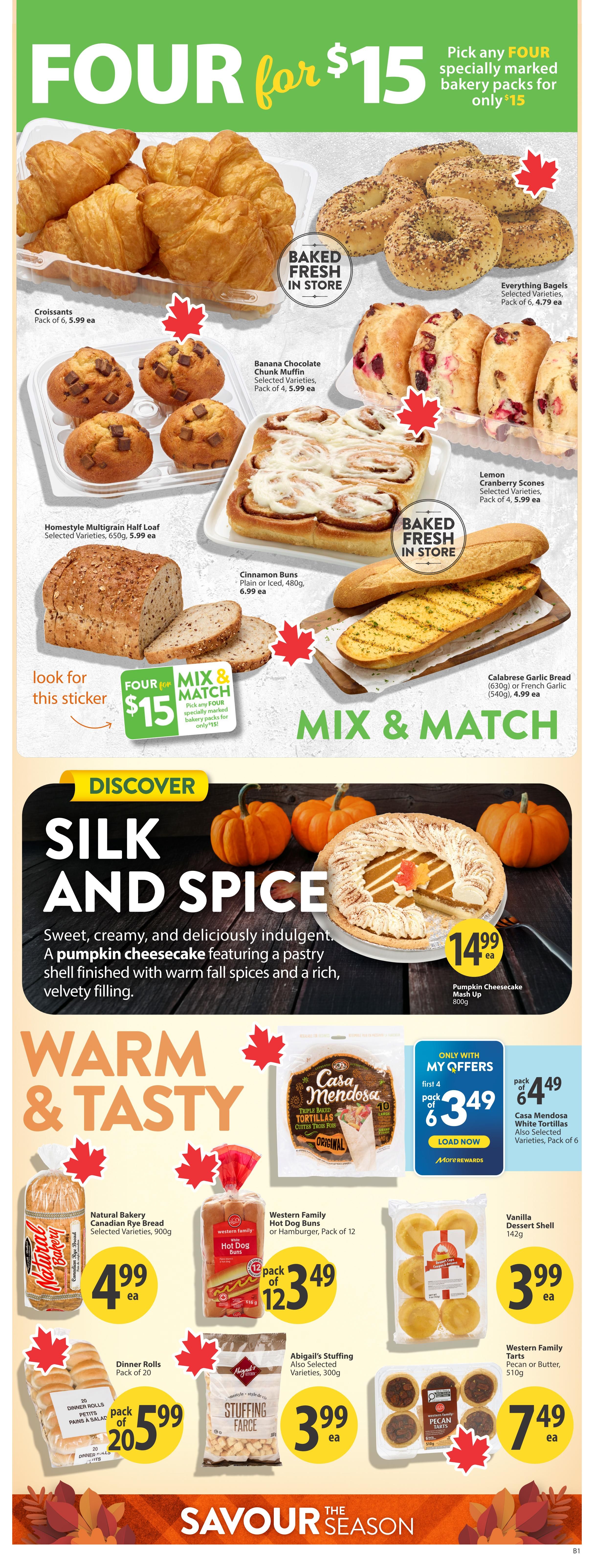 Save On Foods (AB) Flyer October 1 to 7