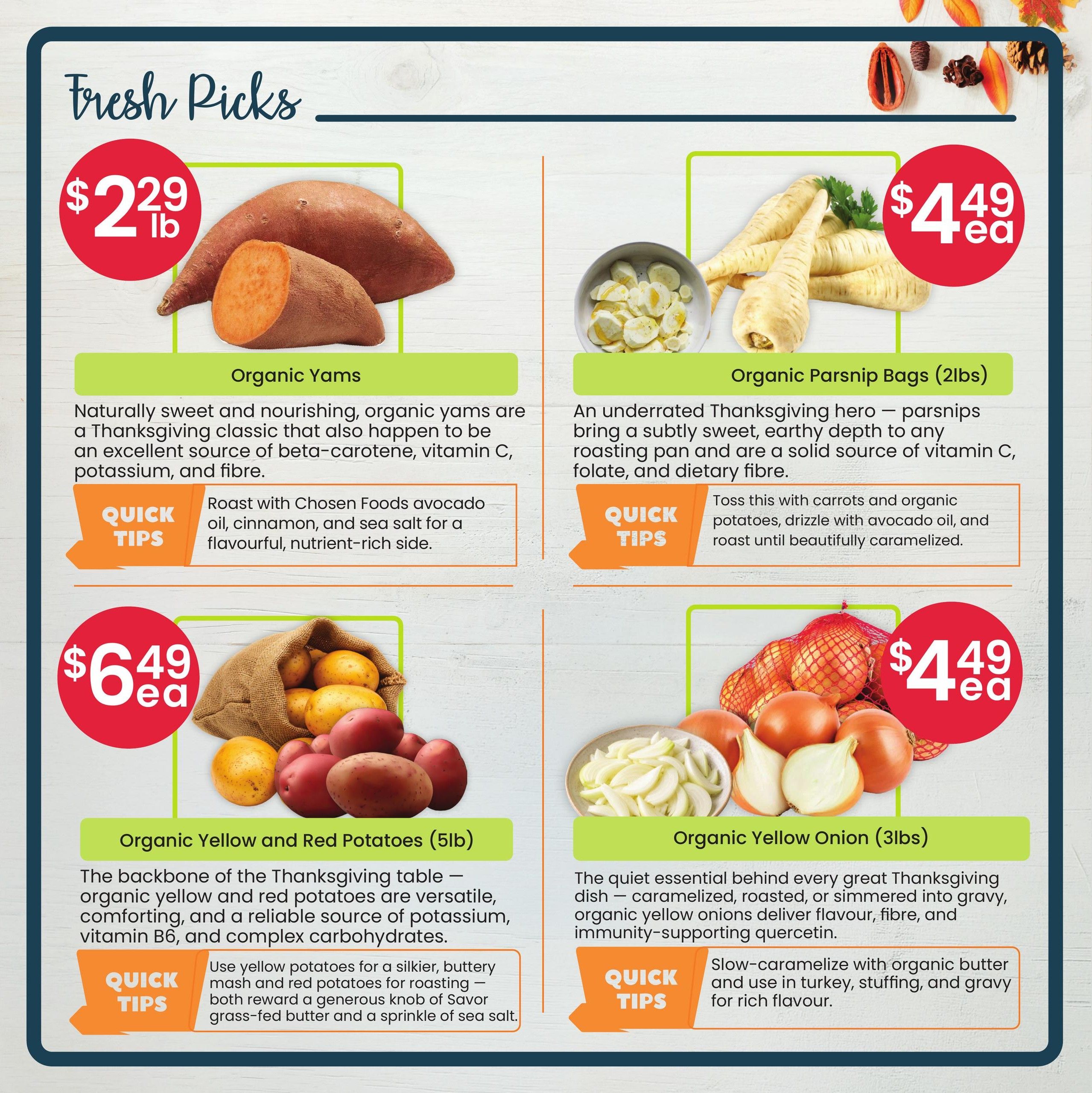Healthy Planet Flyer October 1 to 14