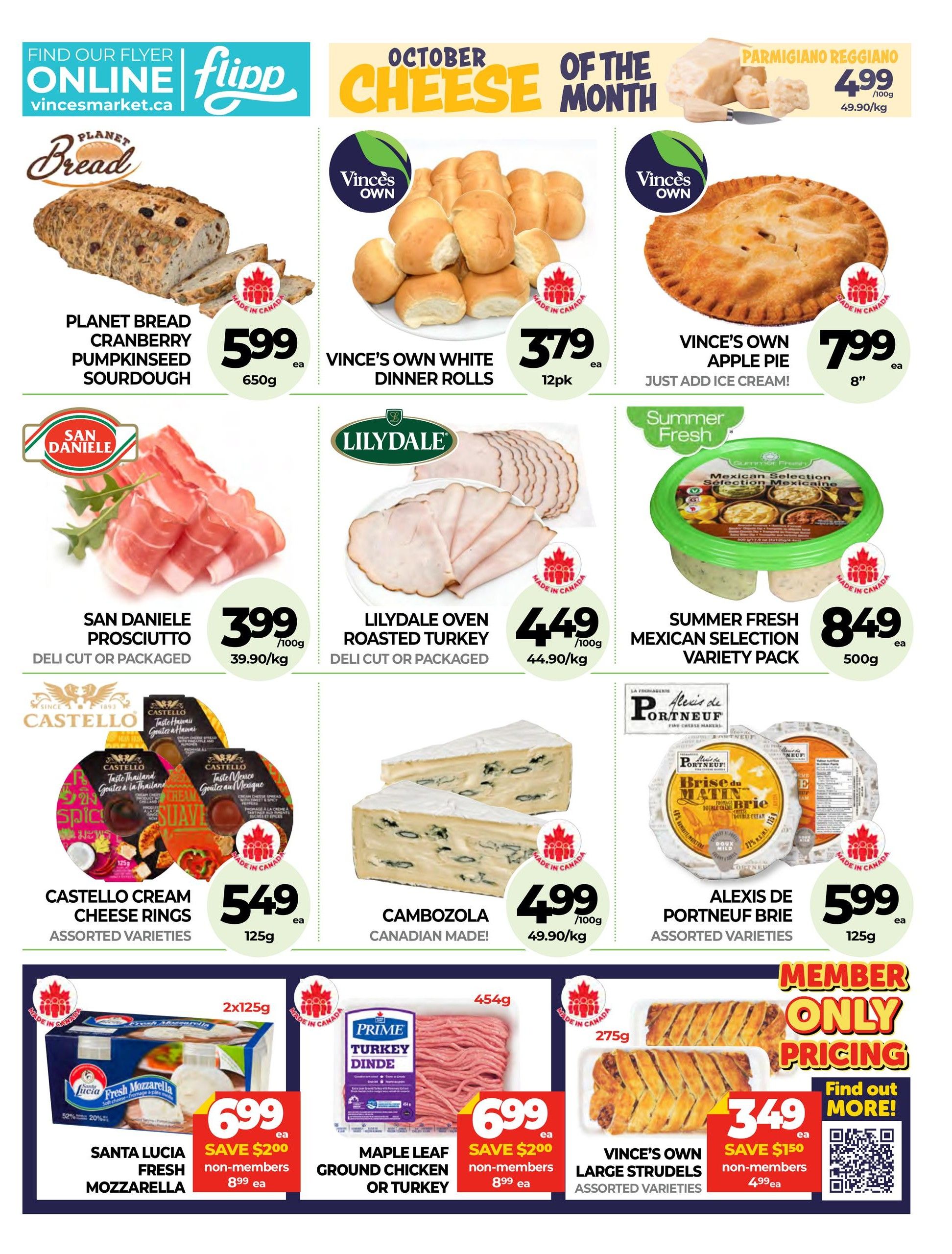 Vince's Market Flyer October 1 to 14
