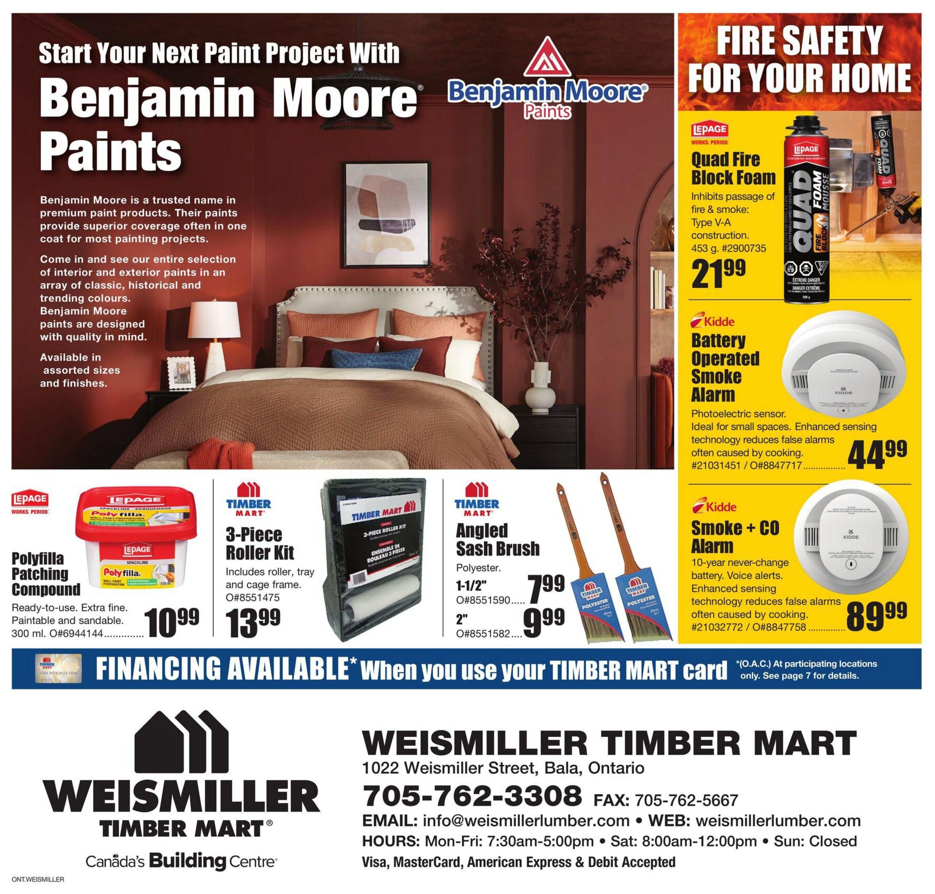 Timber Mart Flyer October 1 to 14