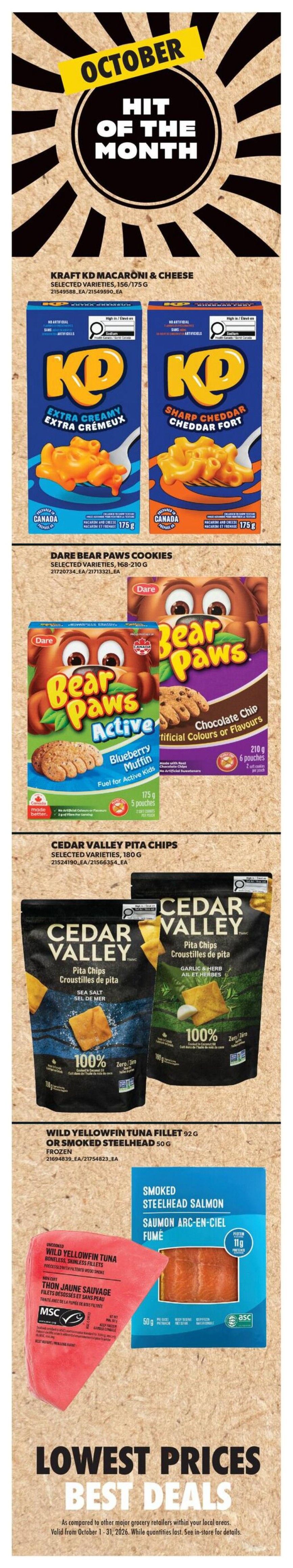Real Canadian Wholesale Club Flyer October 1 to 7