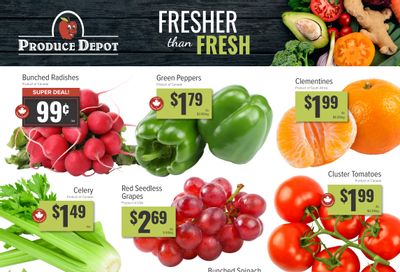 Produce Depot Flyer September 30 to October 6
