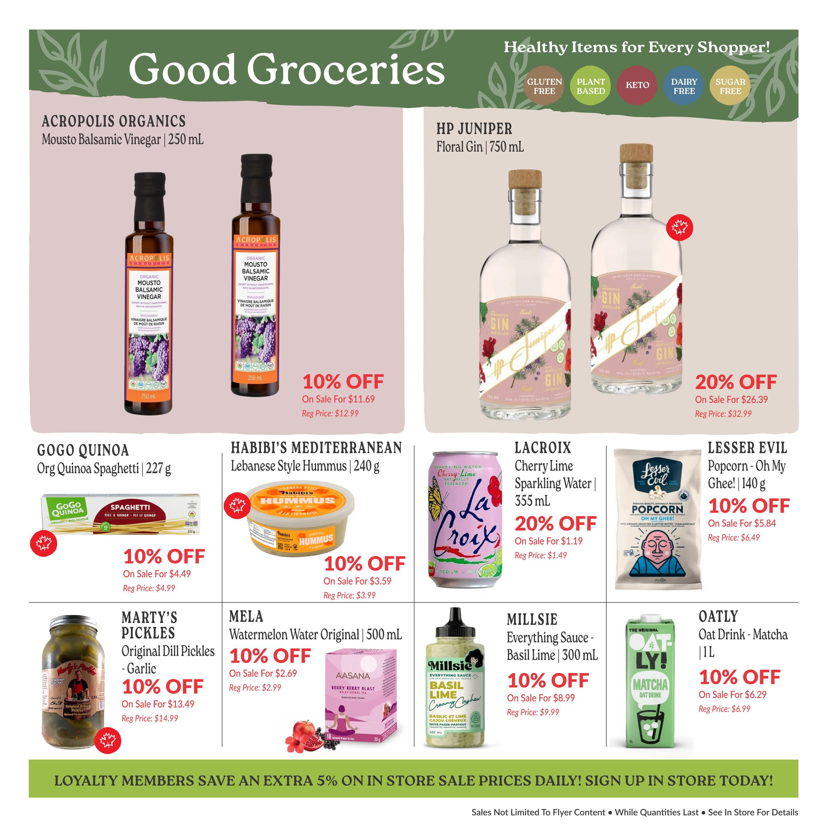 Goodness Me Flyer September 30 to October 6