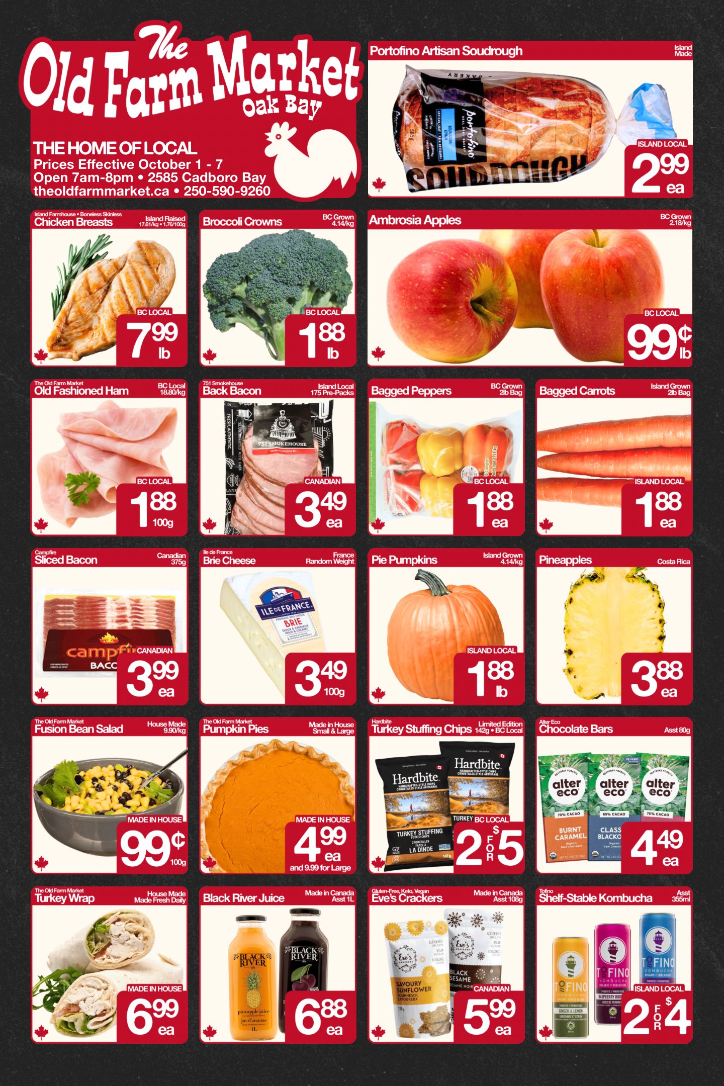 The Old Farm Market (Victoria) Flyer October 1 to 7