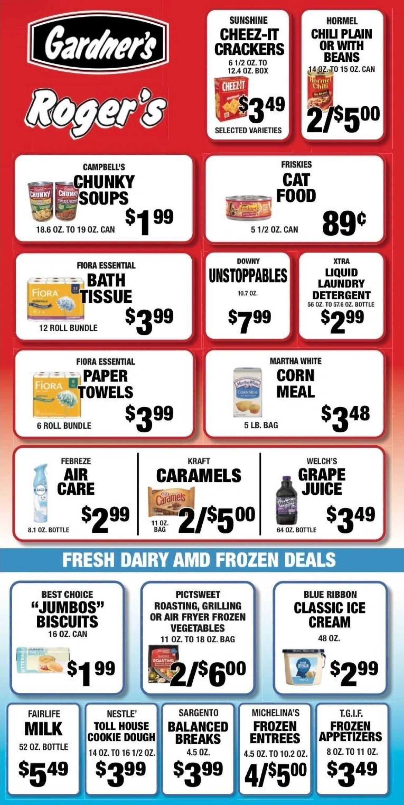 Roger's Supermarket Weekly Ad September 30 - October 6, 2026