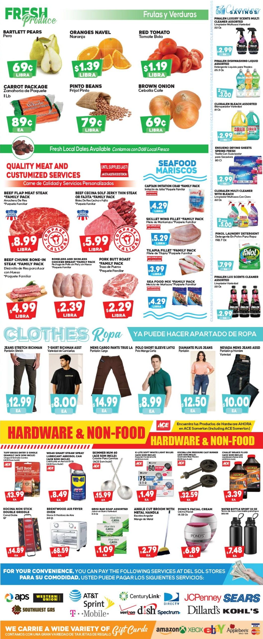 Del Sol IGA Weekly Ad September 30 - October 6, 2026