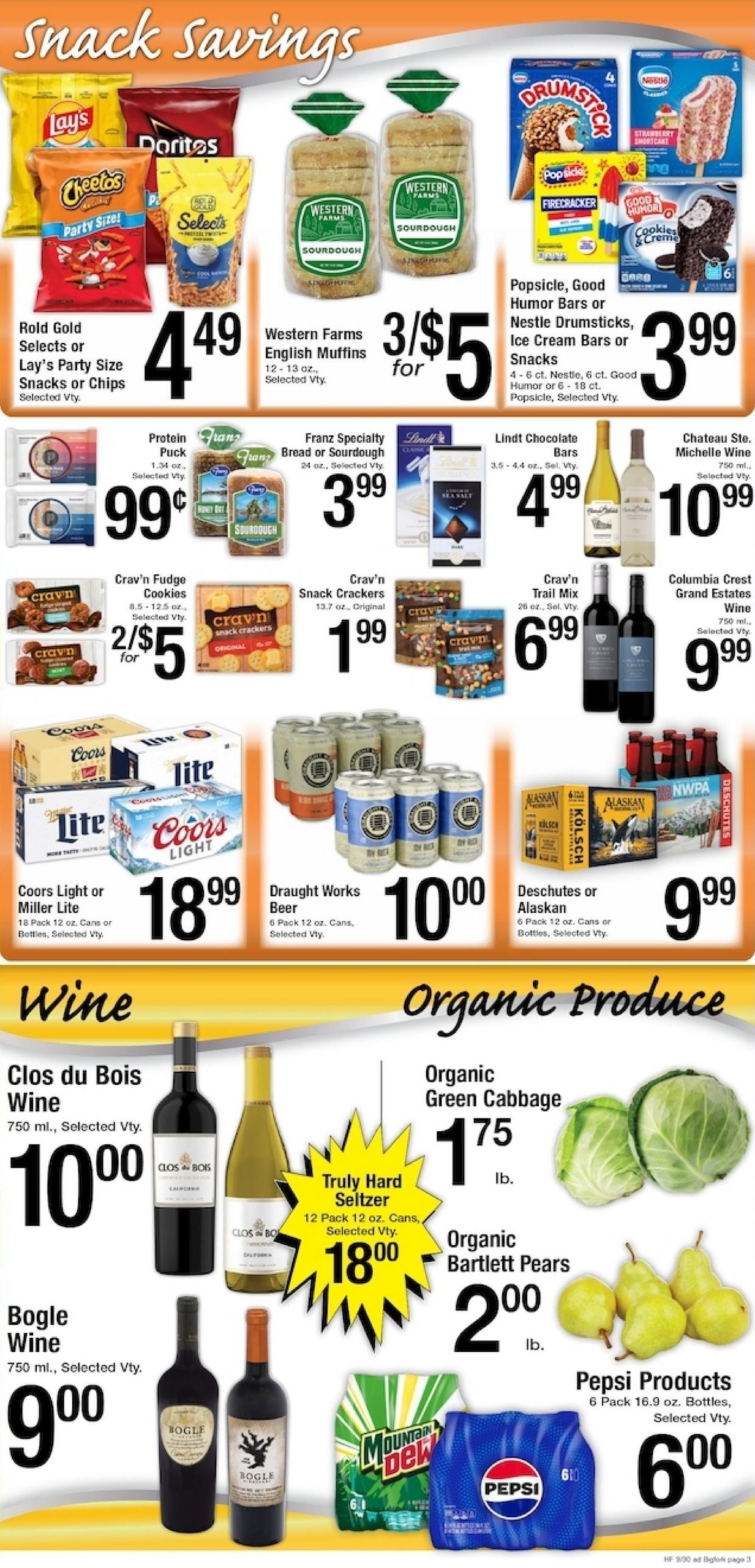 Harvest Foods (Hungry Horse Area, MT) Weekly Ad September 30 - October 6, 2026