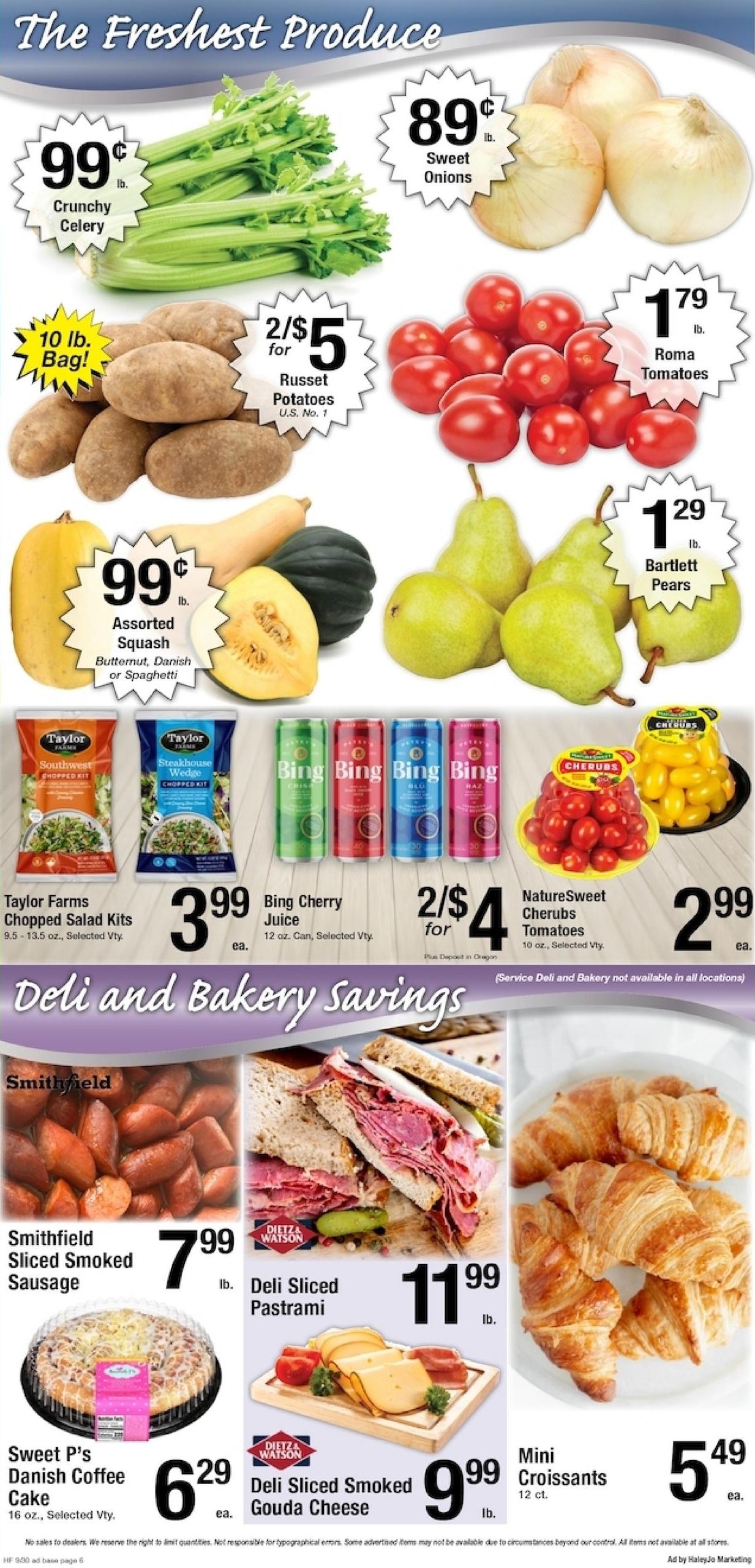 Harvest Foods (Okanogan Area, WA) Weekly Ad September 30 - October 6, 2026