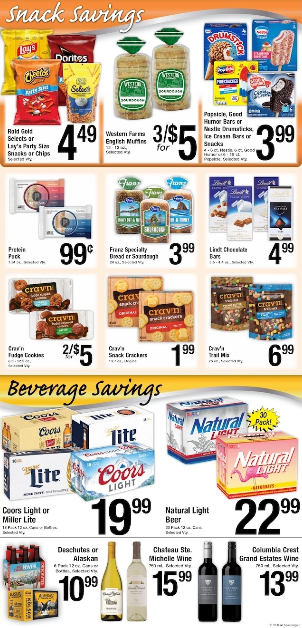 Harvest Foods (Spokane Valley Area, WA) Weekly Ad September 30 - October 6, 2026