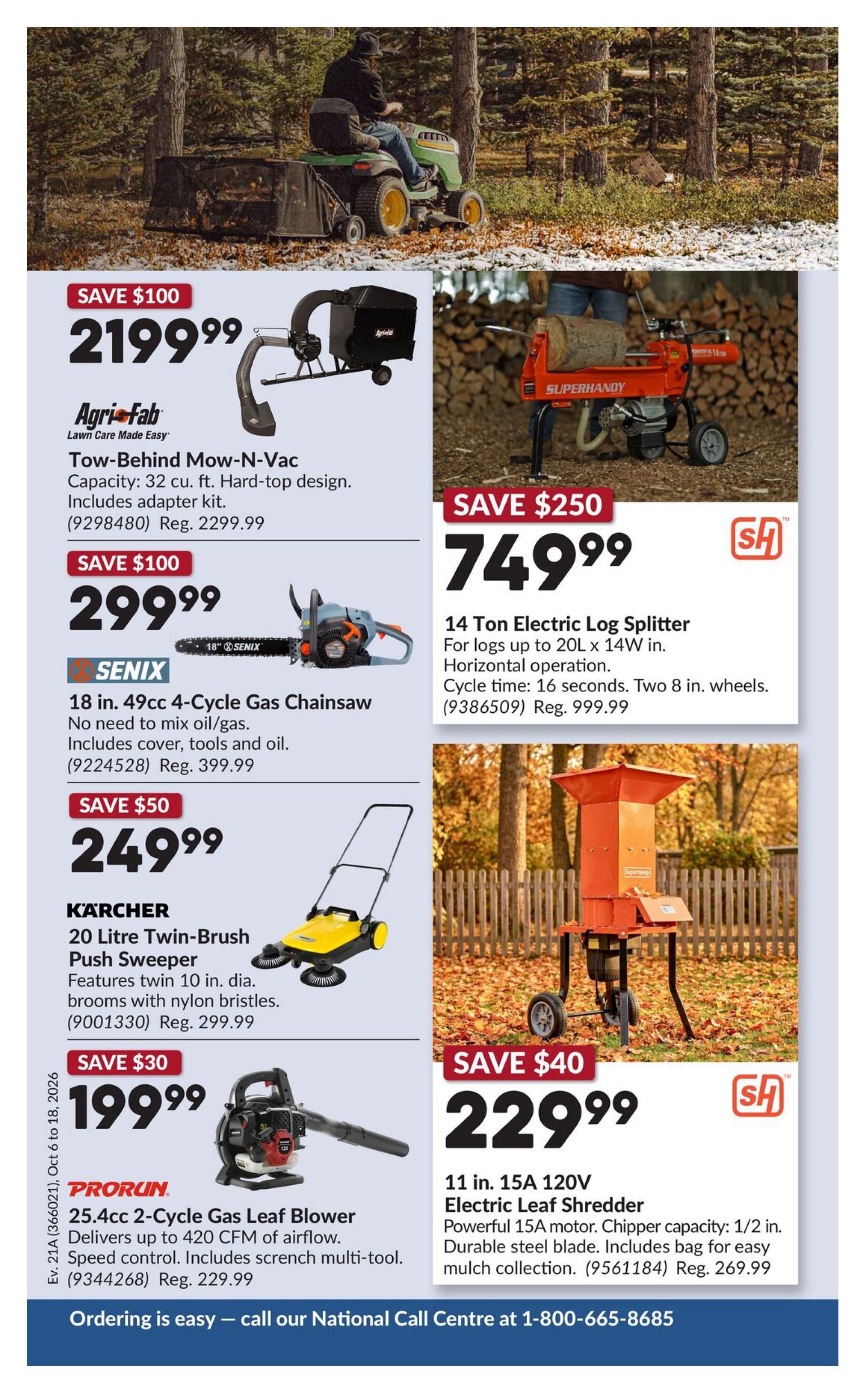 Princess Auto Flyer October 6 to 18