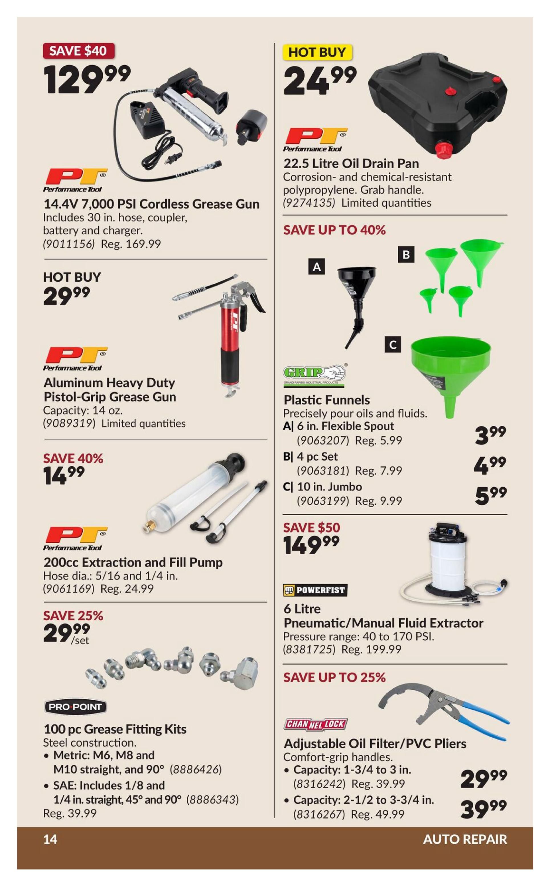 Princess Auto Flyer October 6 to 18