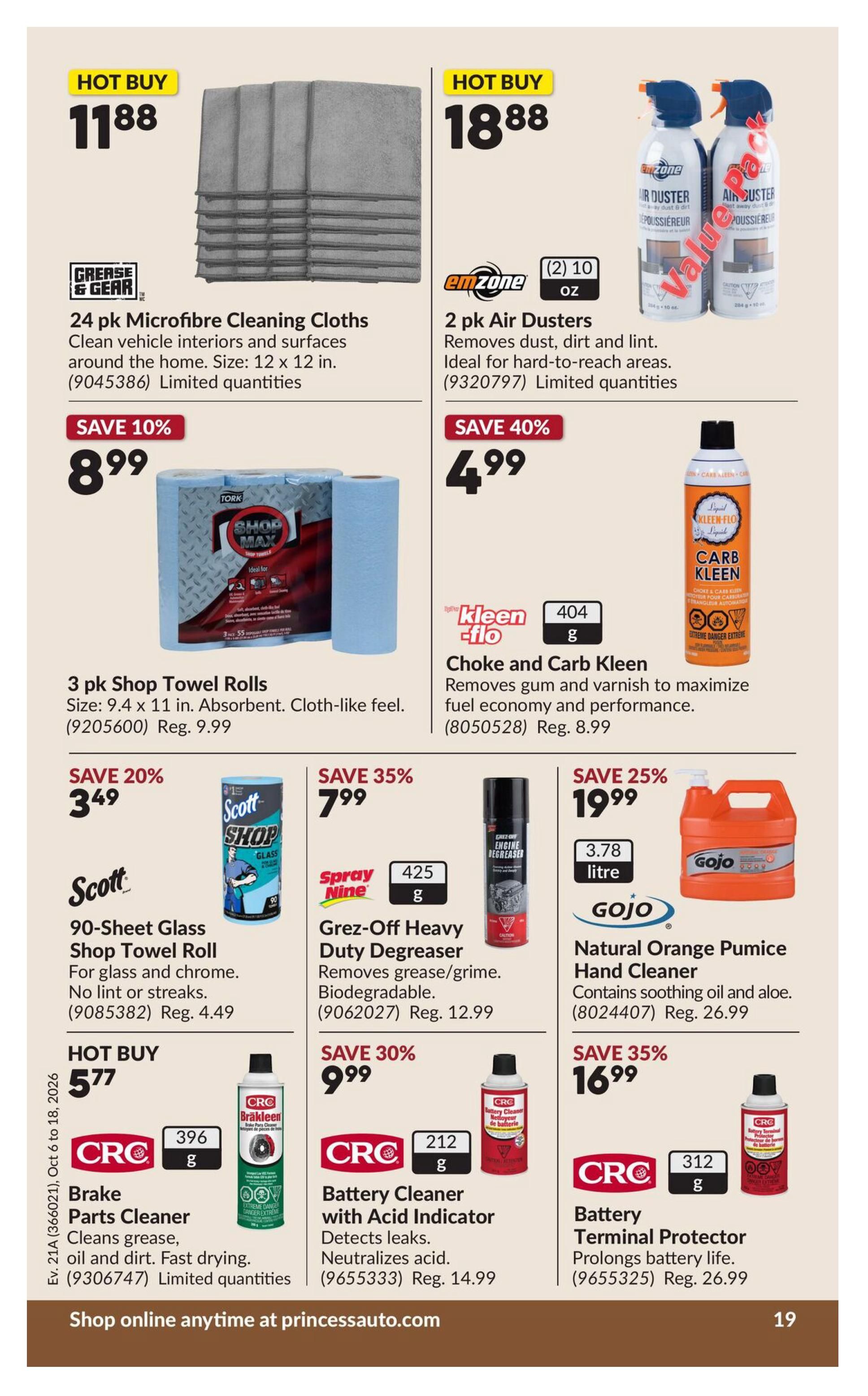 Princess Auto Flyer October 6 to 18