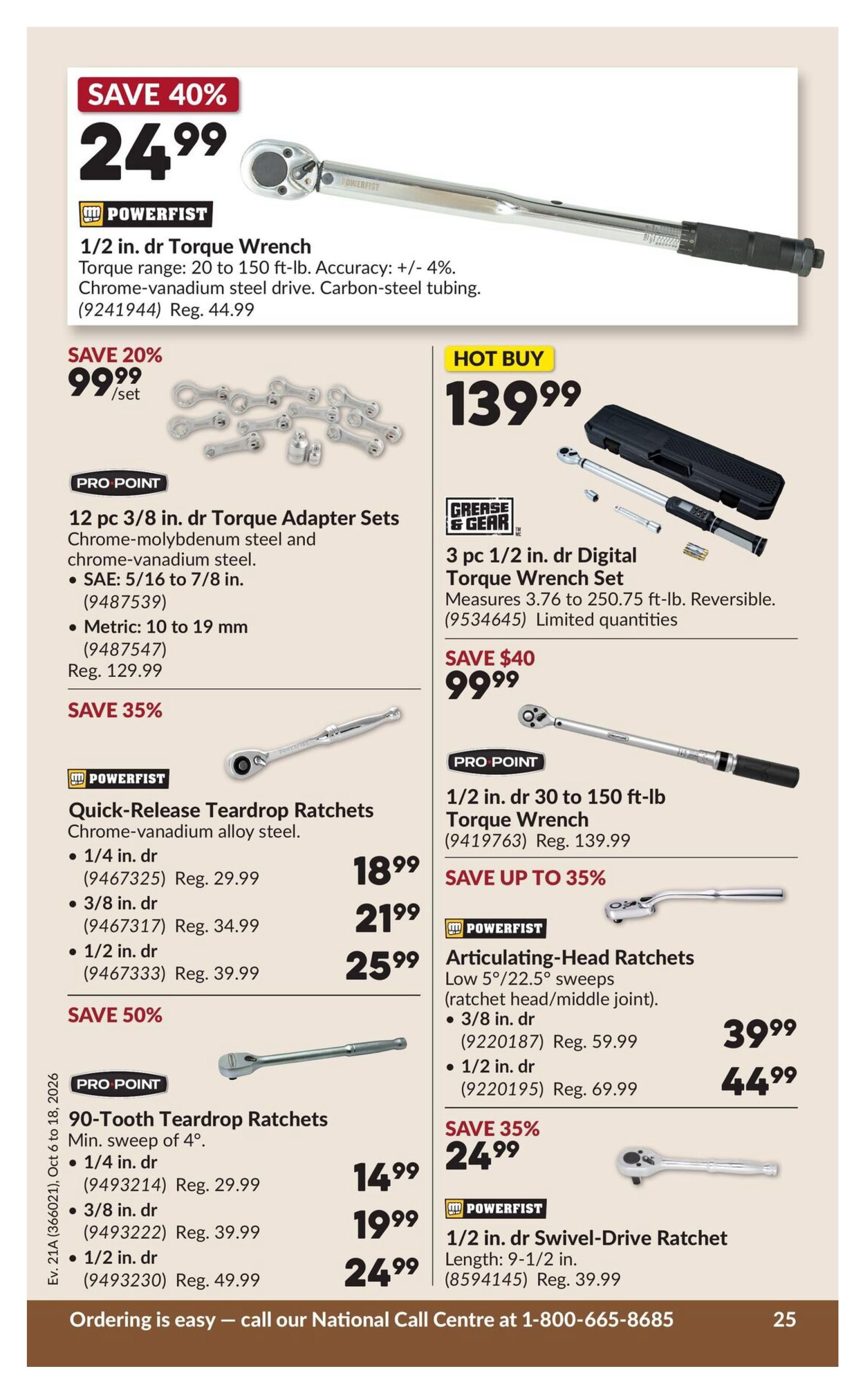 Princess Auto Flyer October 6 to 18