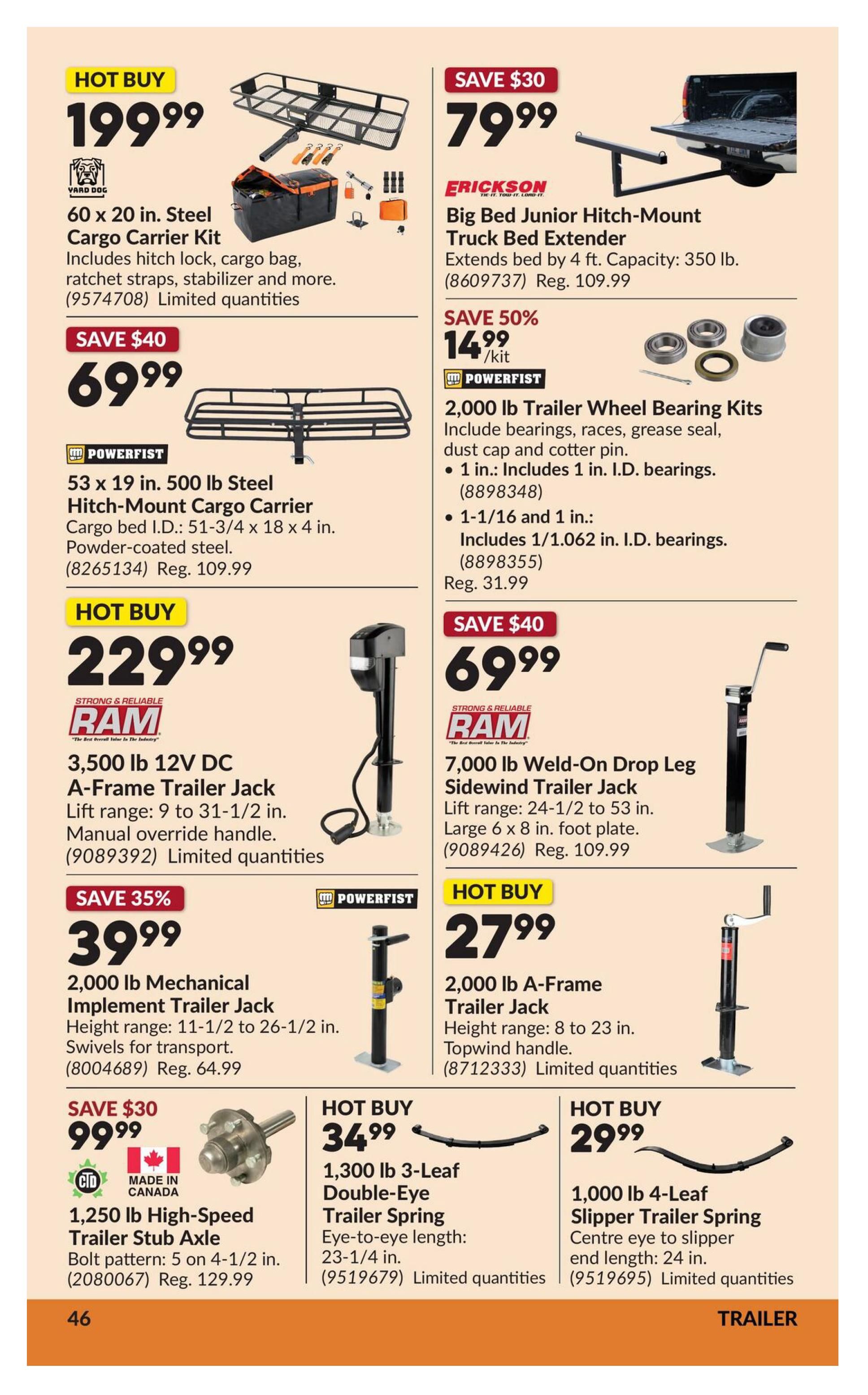 Princess Auto Flyer October 6 to 18