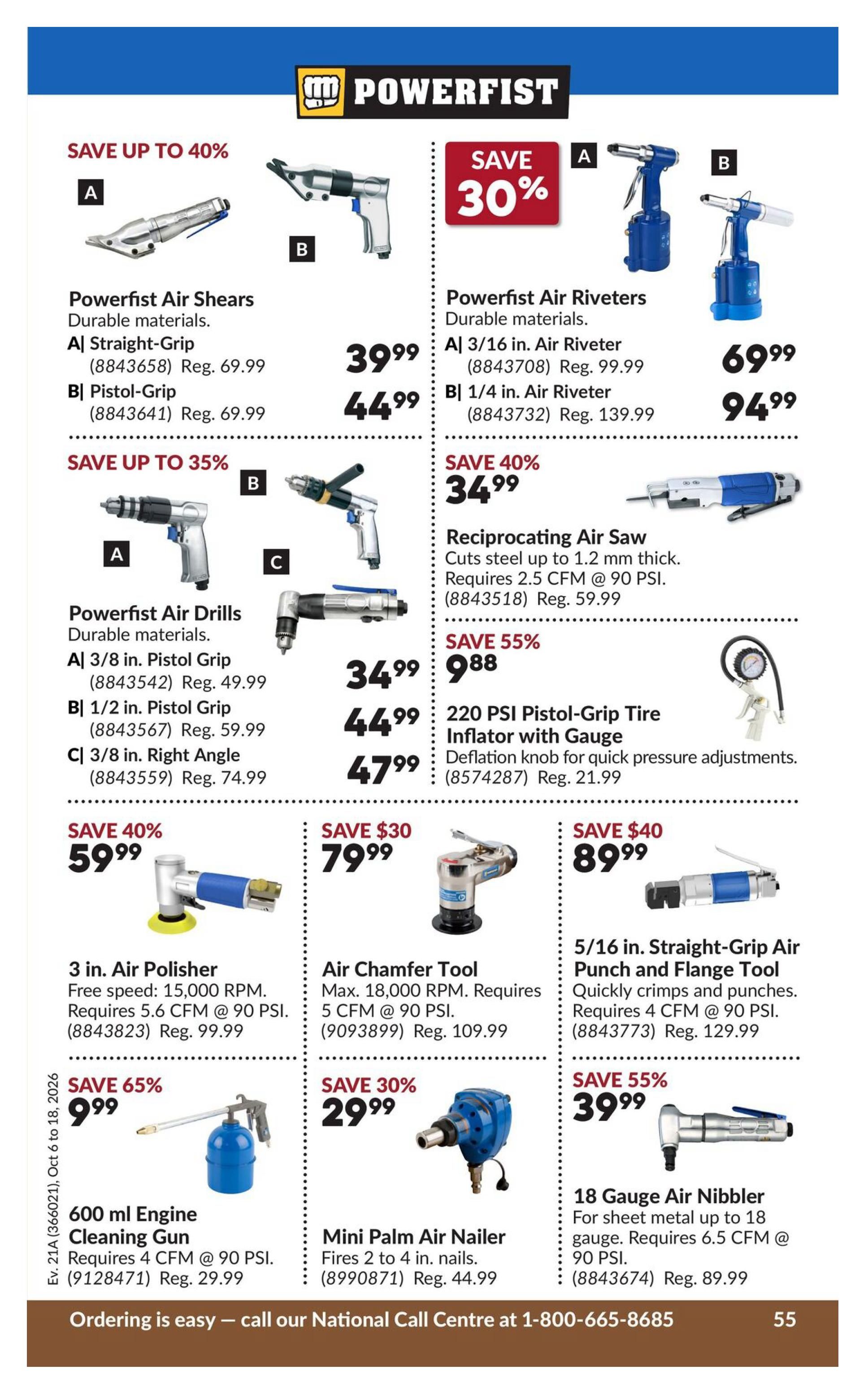 Princess Auto Flyer October 6 to 18