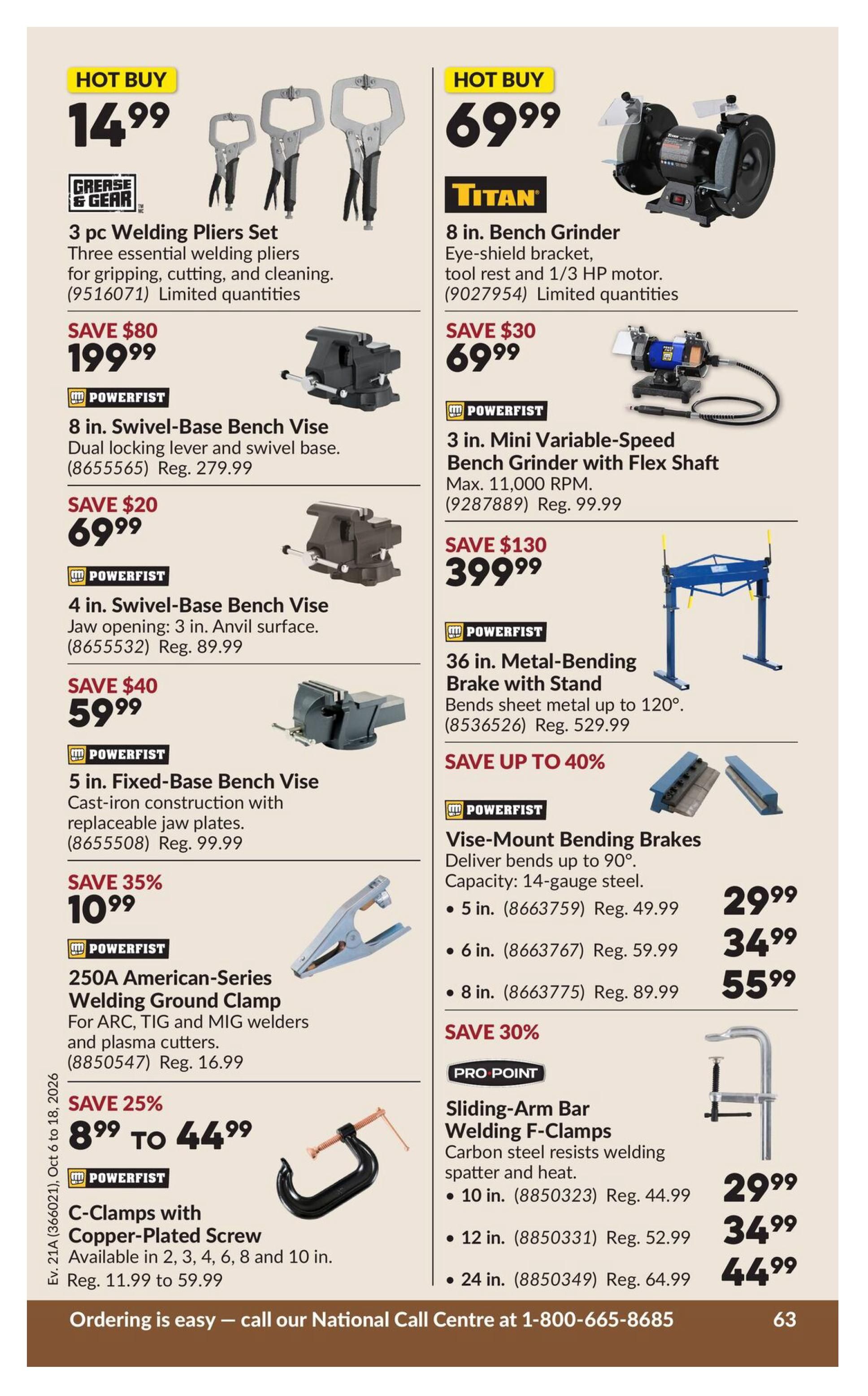 Princess Auto Flyer October 6 to 18