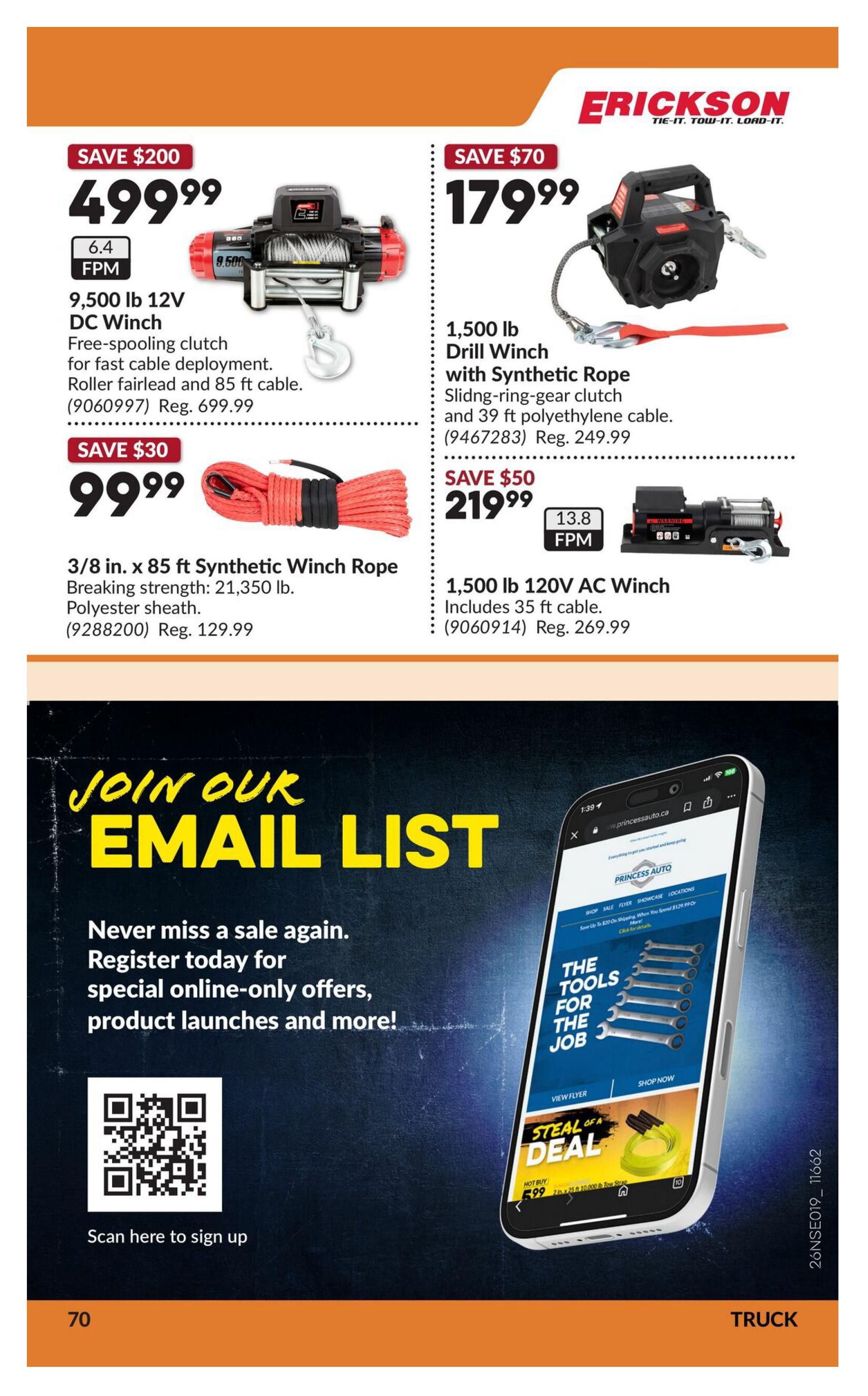 Princess Auto Flyer October 6 to 18