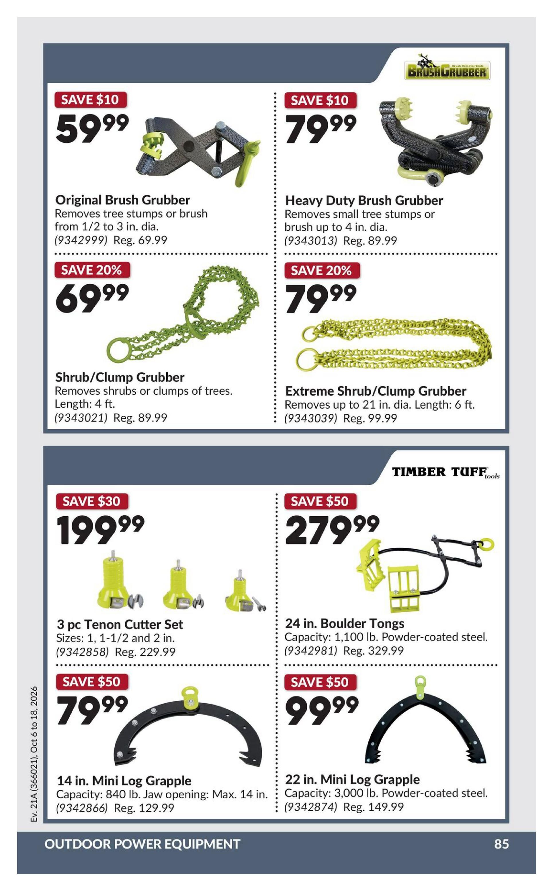 Princess Auto Flyer October 6 to 18