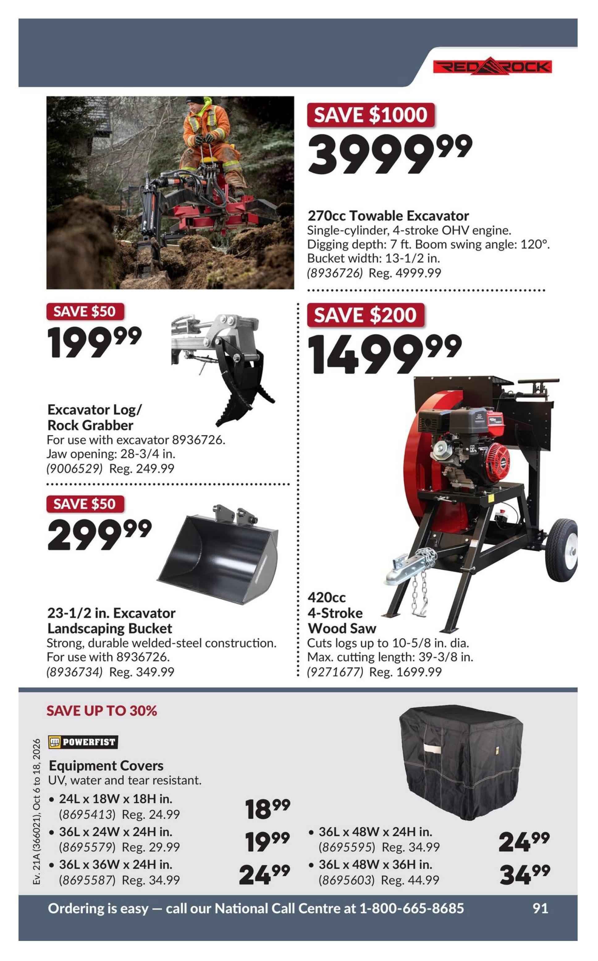 Princess Auto Flyer October 6 to 18