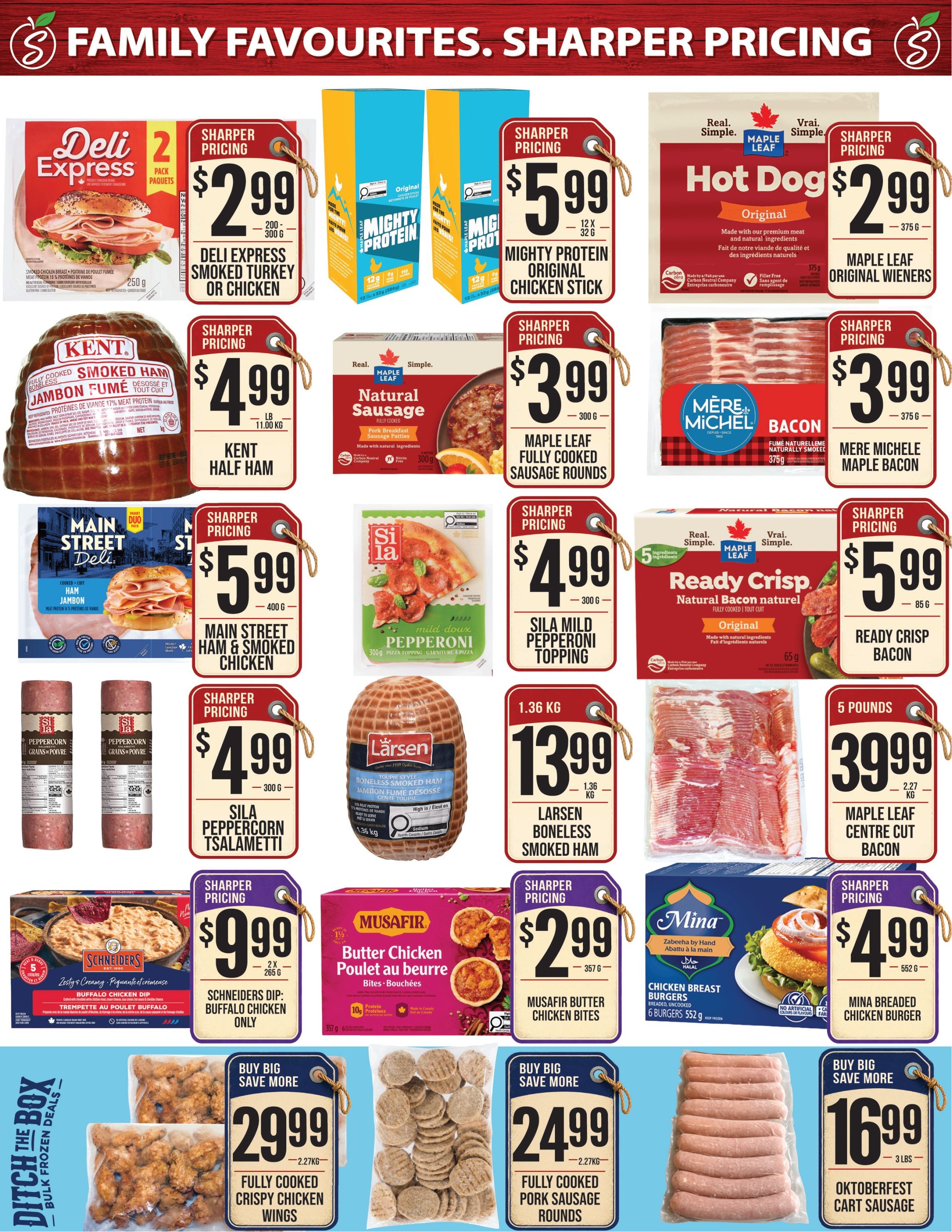 Sharpe's Food Market Flyer October 1 to 7
