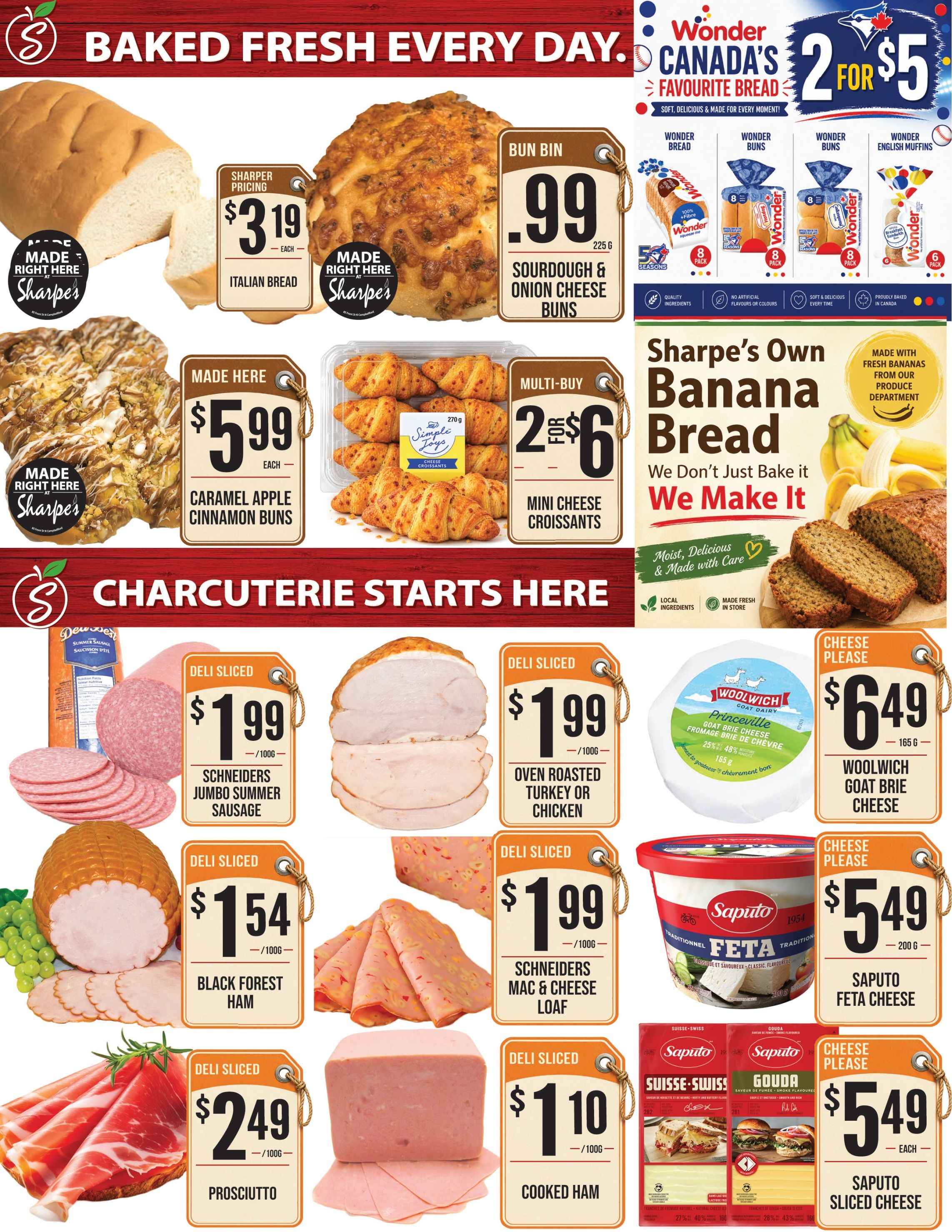 Sharpe's Food Market Flyer October 1 to 7