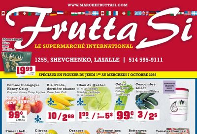 Frutta Si Flyer October 1 to 7