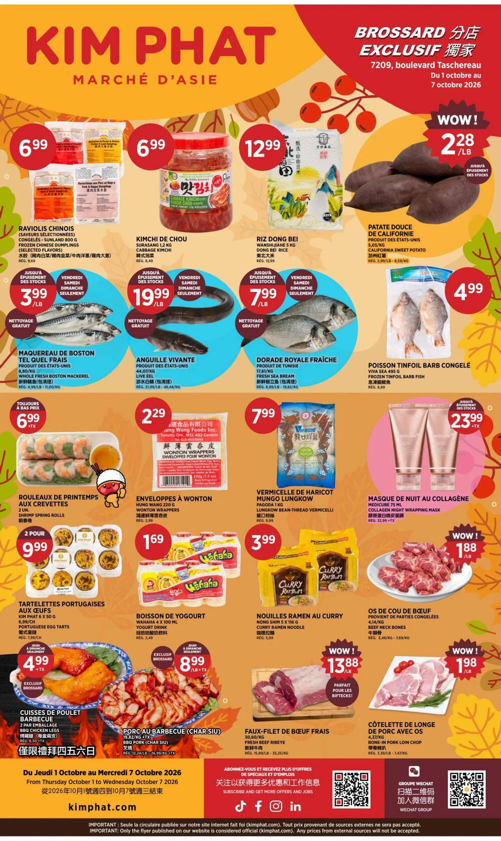 Kim Phat Flyer October 1 to 7